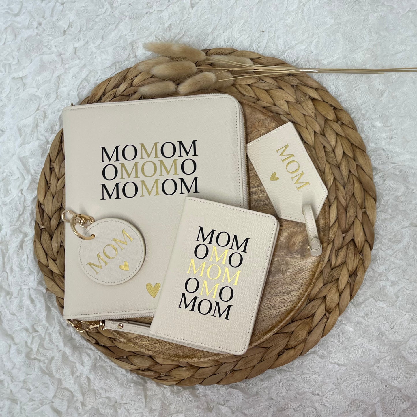 Mom-Organizer Set für die Reiseunterlagen, U-Hefte, Impfpässe und co