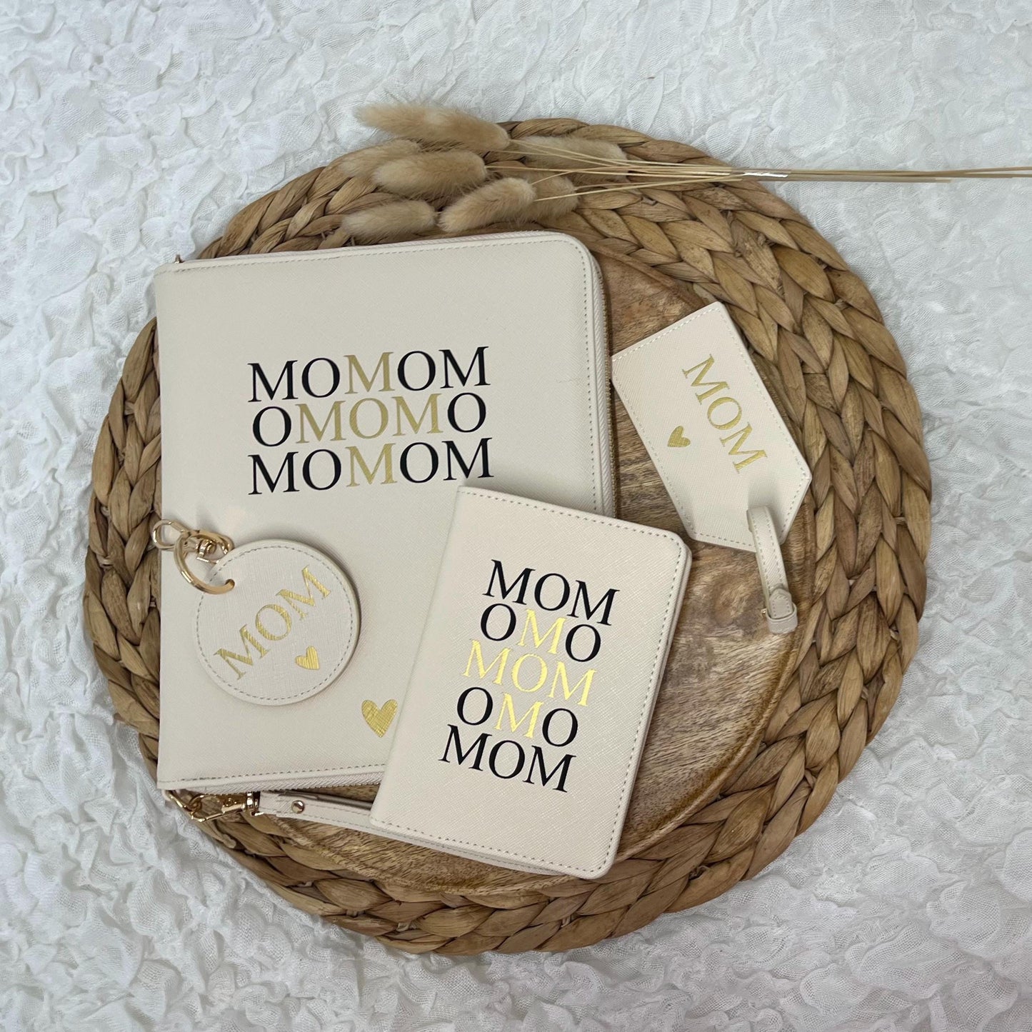 Mom-Organizer - Familien-Organizer - Geschenk Organisation von Dokumenten & U-Heften - Mama Unterlagen Organizer