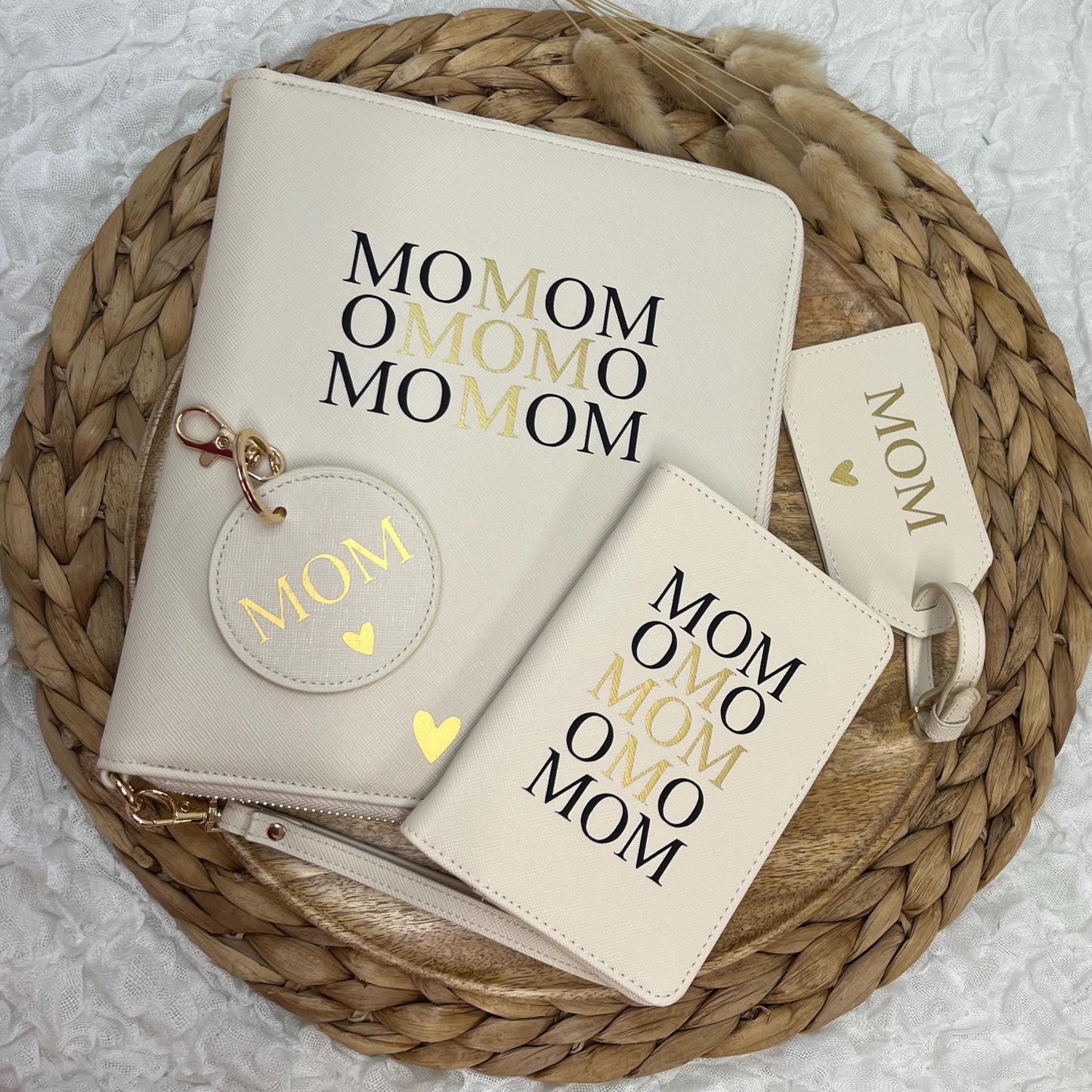 Mom-Organizer - Familien-Organizer - Geschenk Organisation von Dokumenten & U-Heften - Mama Unterlagen Organizer