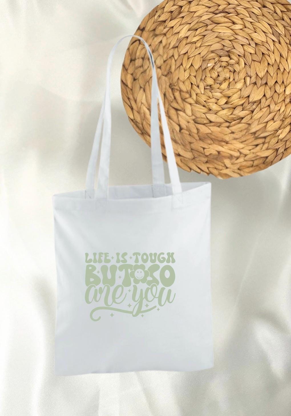 Mental Health Geschenk Mentale Gesundheit Mental Breakdown Geschenk Baumwolltragetasche Mama Freundin Schwere Zeit Life is tough