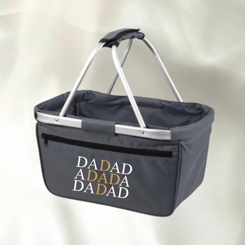 Geschenk für ihn Personalisierter Einkaufskorb Papa Dad Geschenk Vatertag Geschenkidee Papa Das perfekte Vatertagsgeschenk Geschenk Opa