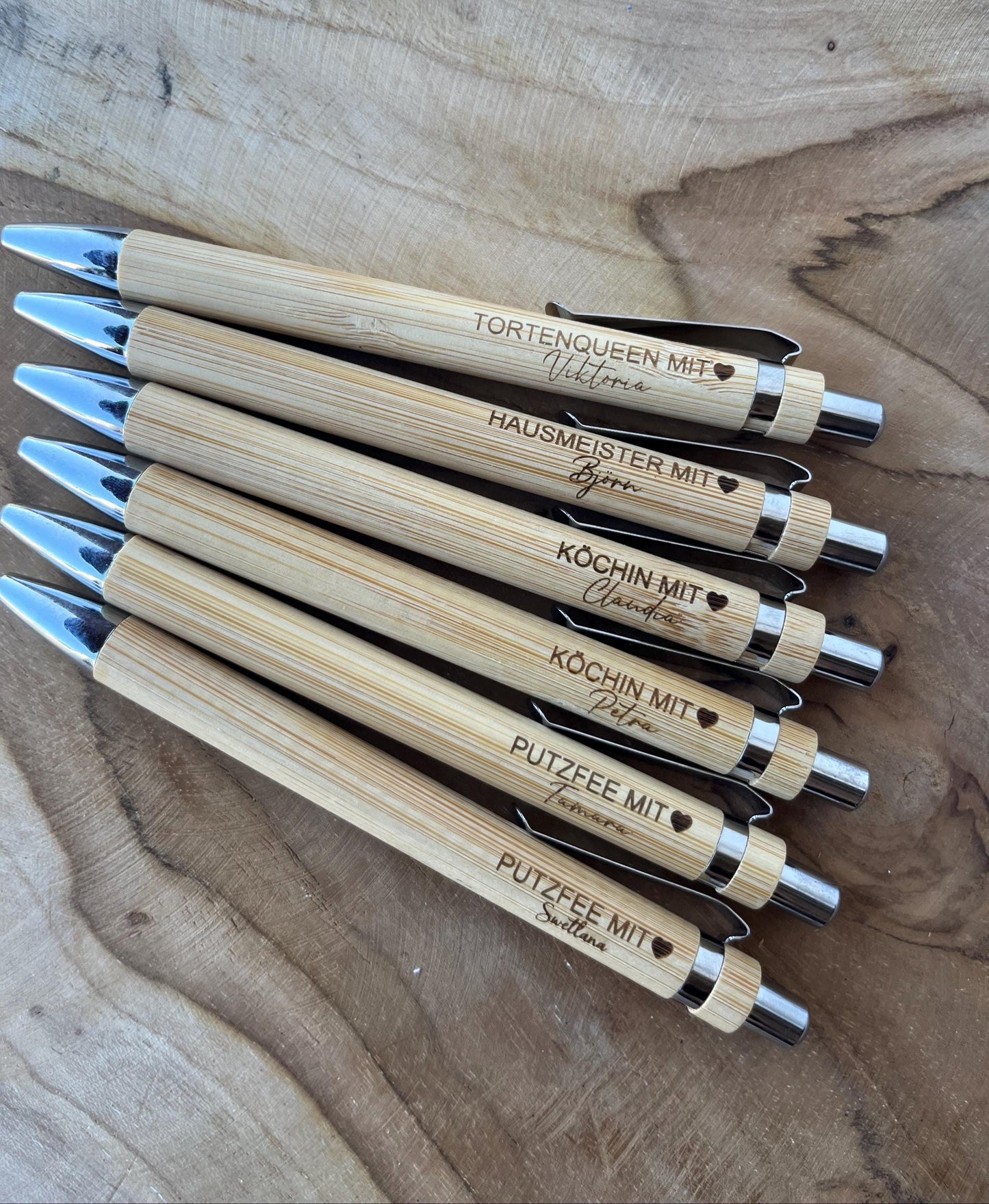 Kugelschreiber personalisiert für sie Geschenk für Erzieher Geschenk für Lehrer Geschenk personalisiert Dankeschön Lehrer mit Herz Erzieher