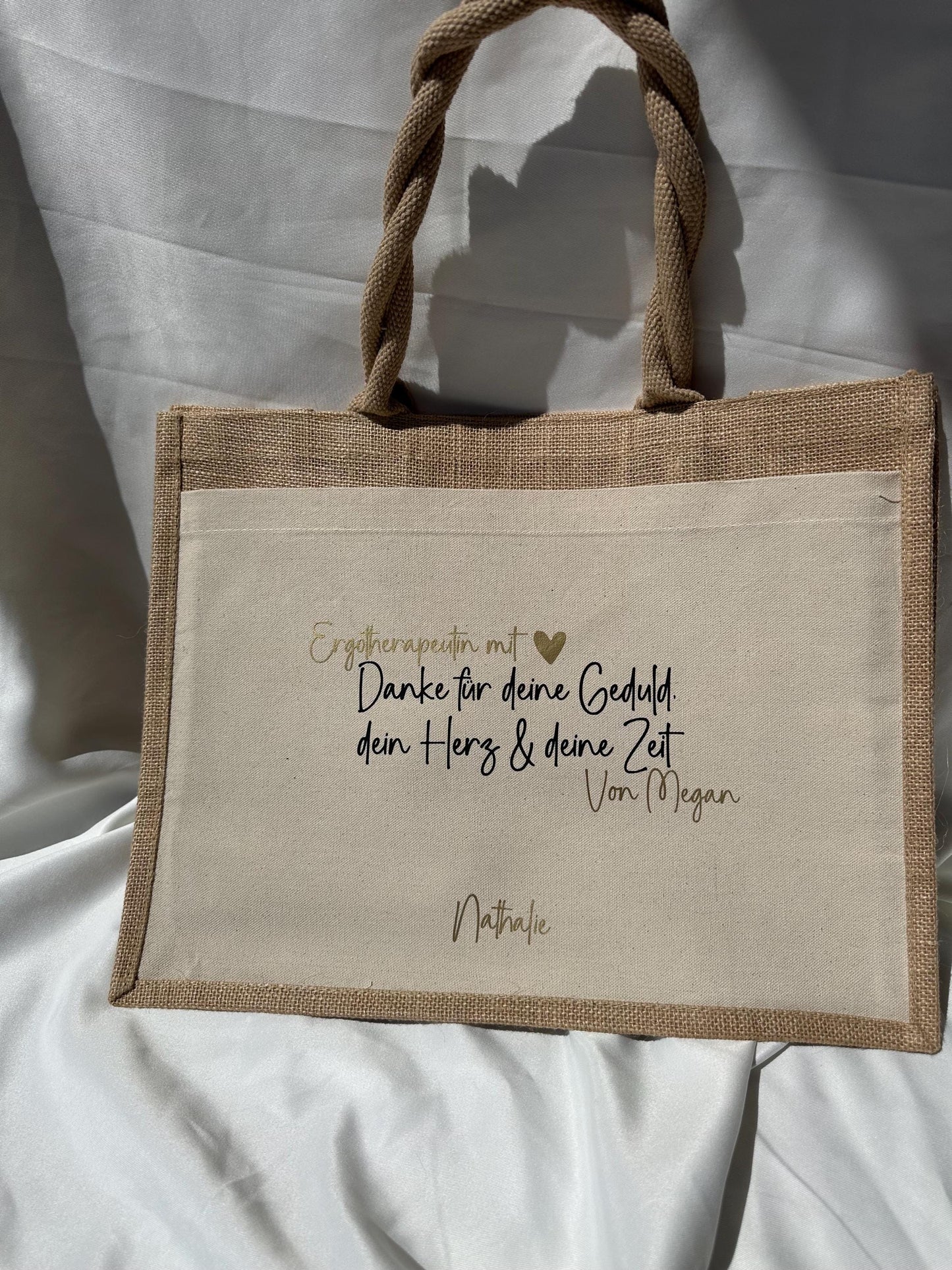 Einkaufstasche personalisiert Erzieher Abschiedsgeschenk Lehrerin Ergotherapeuten Geschenk Kita Kindergarten Abschied Dankeschön Erzieher