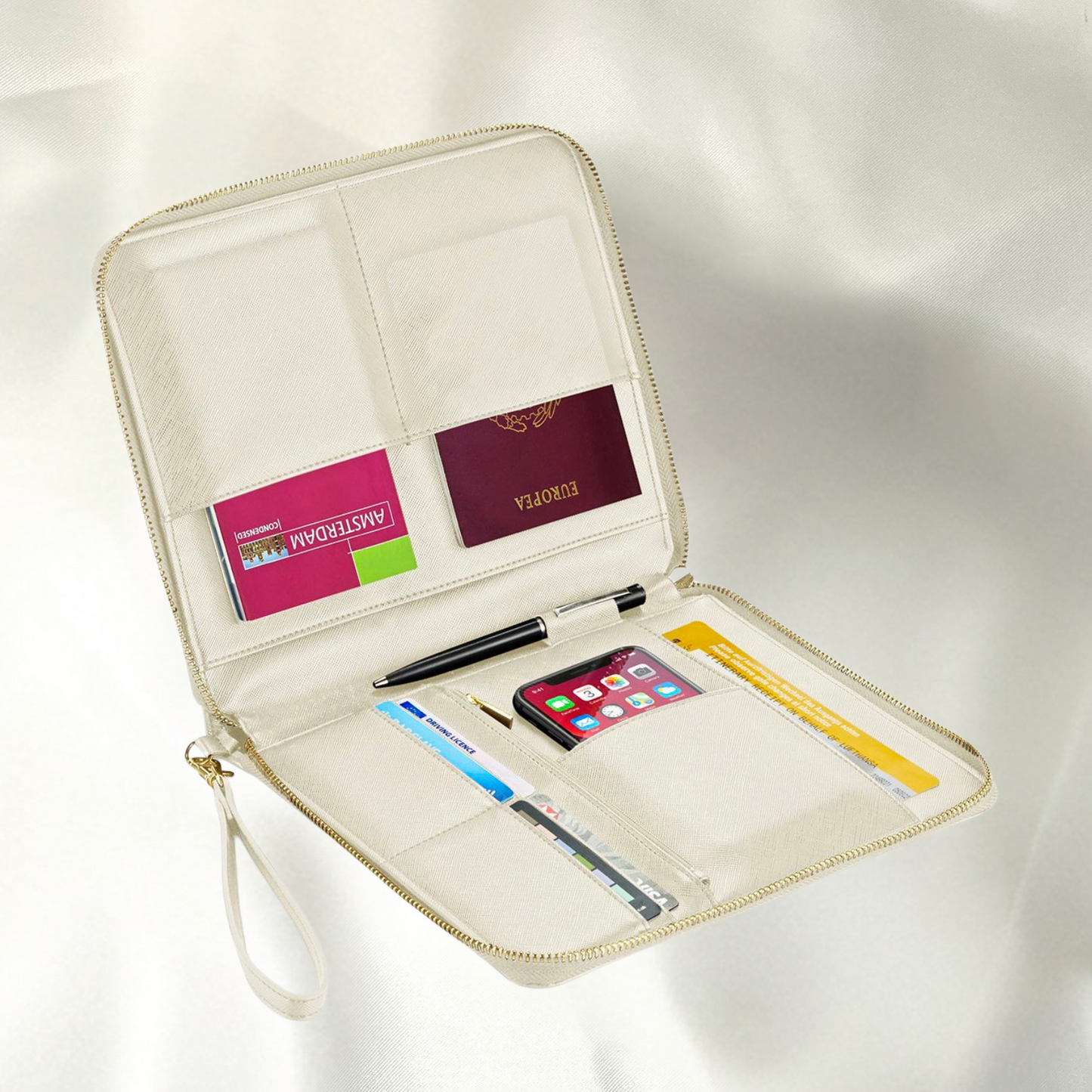 Personalisierter Travel Organizer – Der stilvolle Reiseorganizer für deine Unterlagen