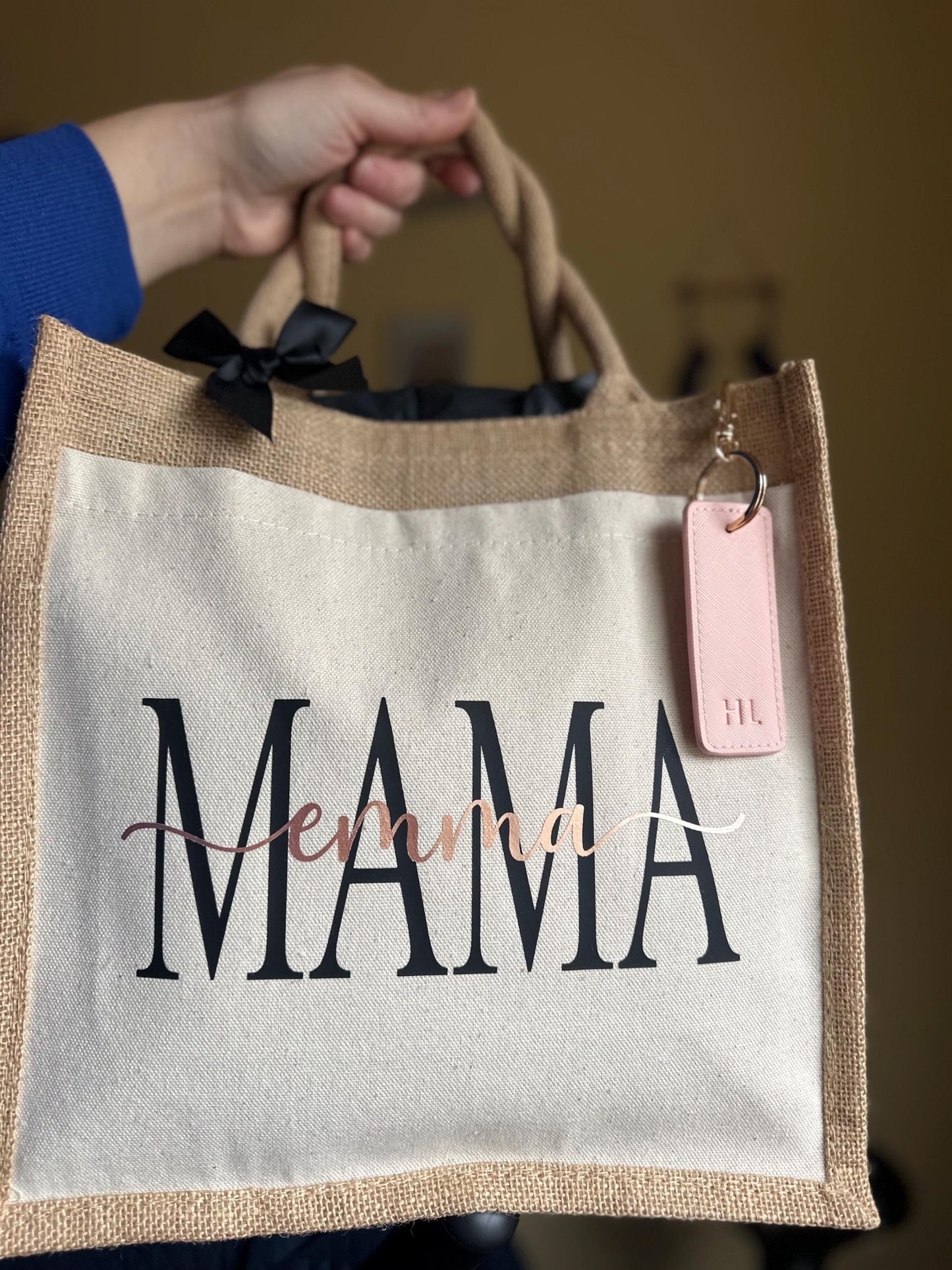 Personalisierte Einkaufstasche Mama - Mama Geschenk - Muttertag - Geschenk Muttertag - Valentinstag