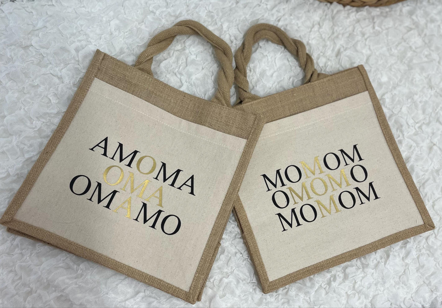 Einkaufstasche MOM+ - Mama Geschenk - Muttertag - Geschenk Muttertag - Valentinstag