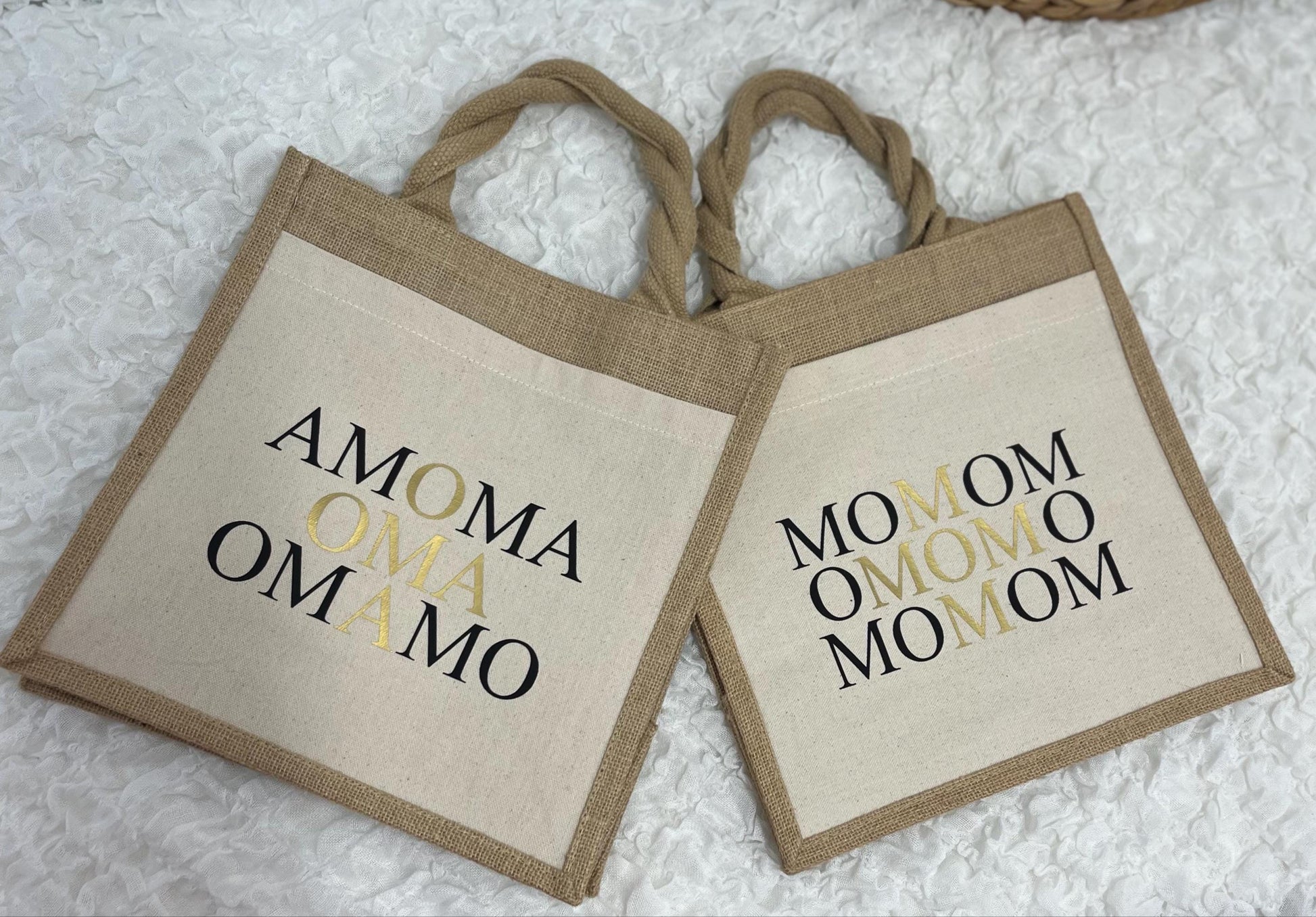 Einkaufstasche MOM+ - Mama Geschenk - Muttertag - Geschenk Muttertag - Valentinstag