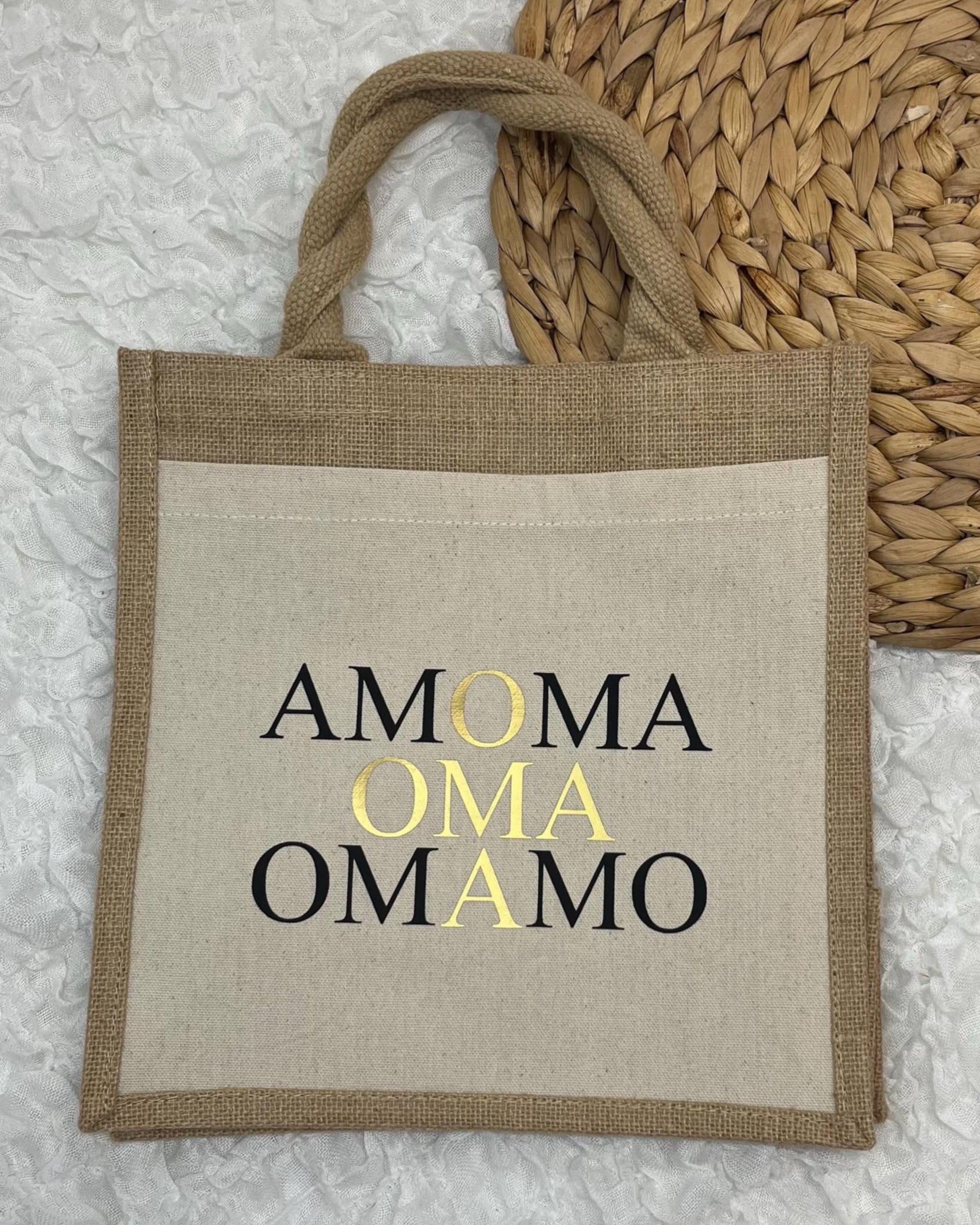 Einkaufstasche Oma - Oma Geschenk - Muttertag - Geschenk Muttertag - Valentinstag