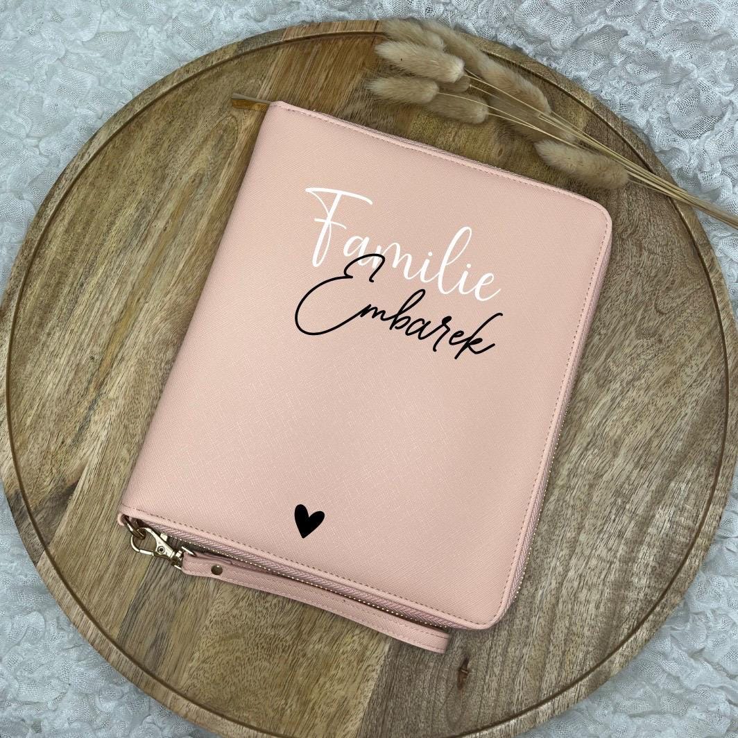Familien-Organizer personalisiert Geschenk Organisation von Dokumenten & U-Heften