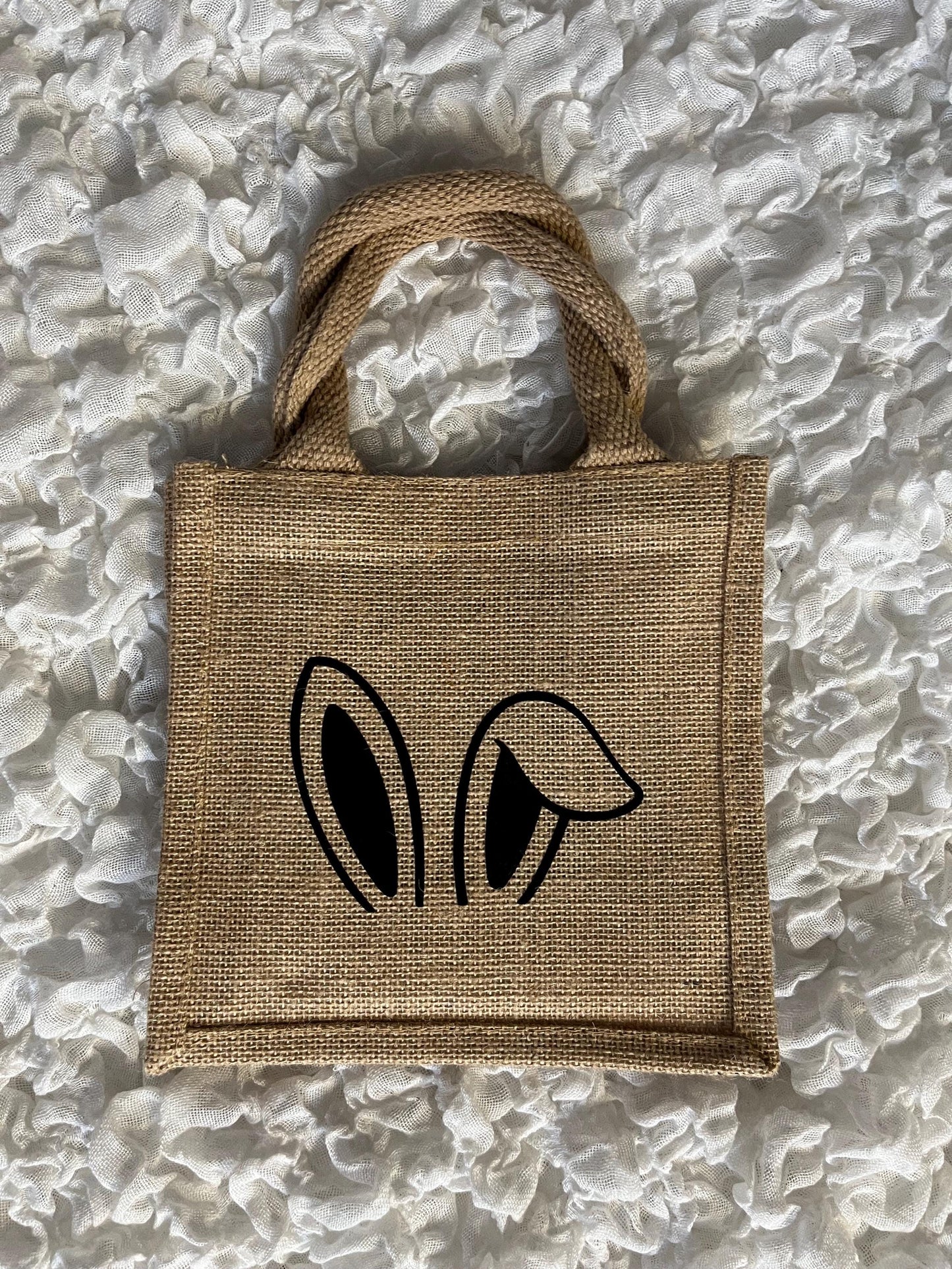 Ostertasche Geschenktasche Ostern aus Jute - Geschenk Ostern - Ostergeschenk - Mitbringsel Ostern - Easter - Frohe Ostern