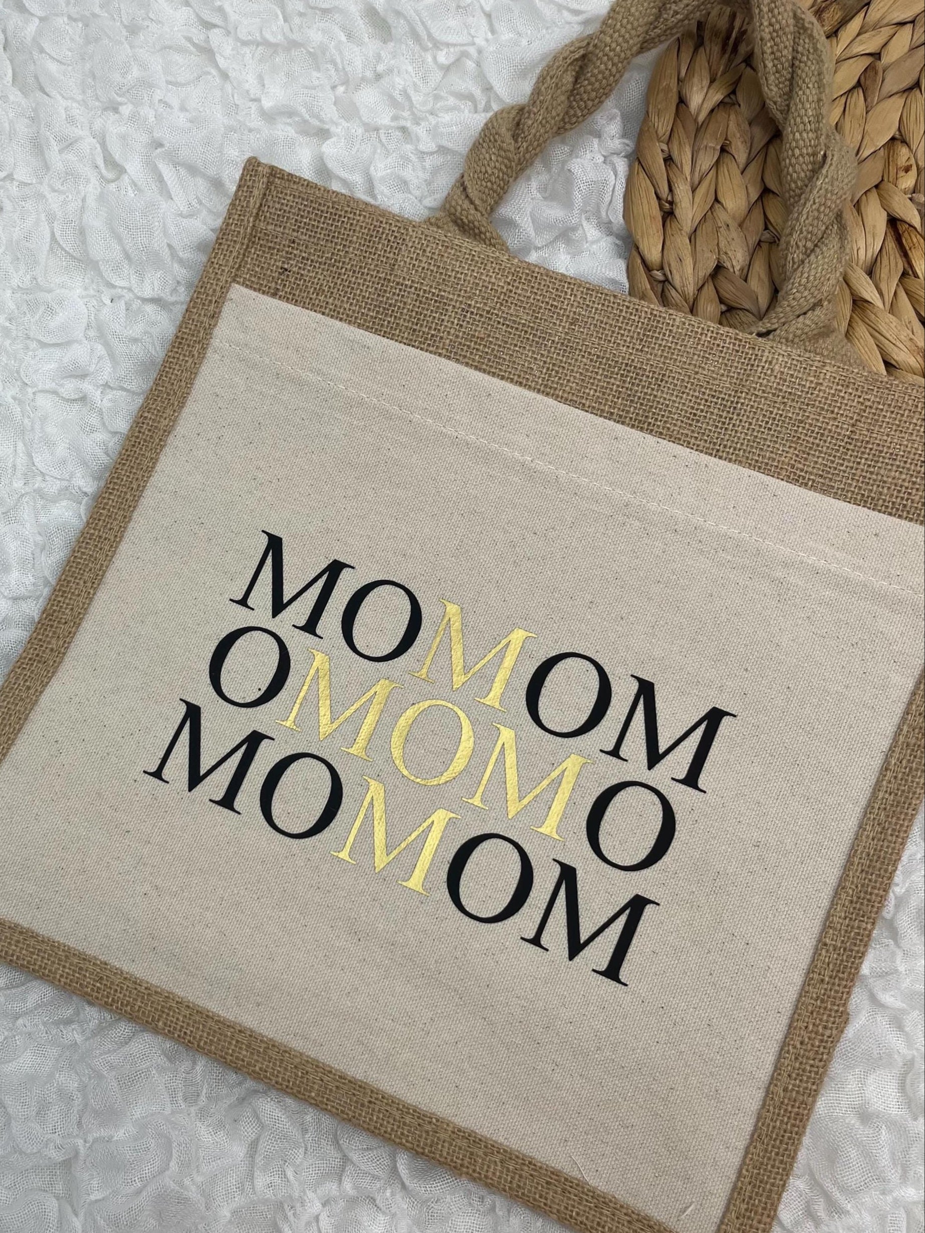 Einkaufstasche MOM+ - Mama Geschenk - Muttertag - Geschenk Muttertag - Valentinstag