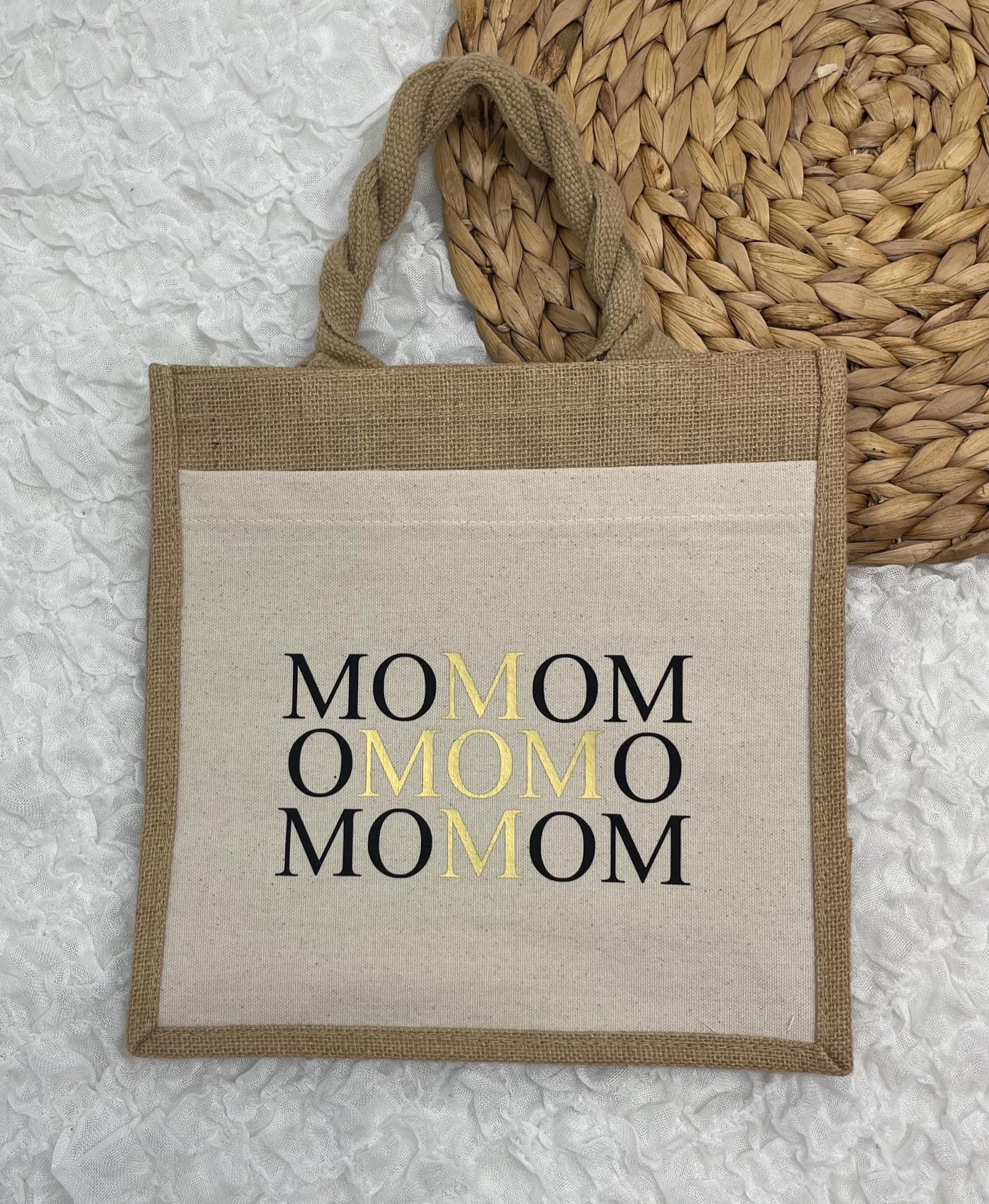 Einkaufstasche MOM+ - Mama Geschenk - Muttertag - Geschenk Muttertag - Valentinstag