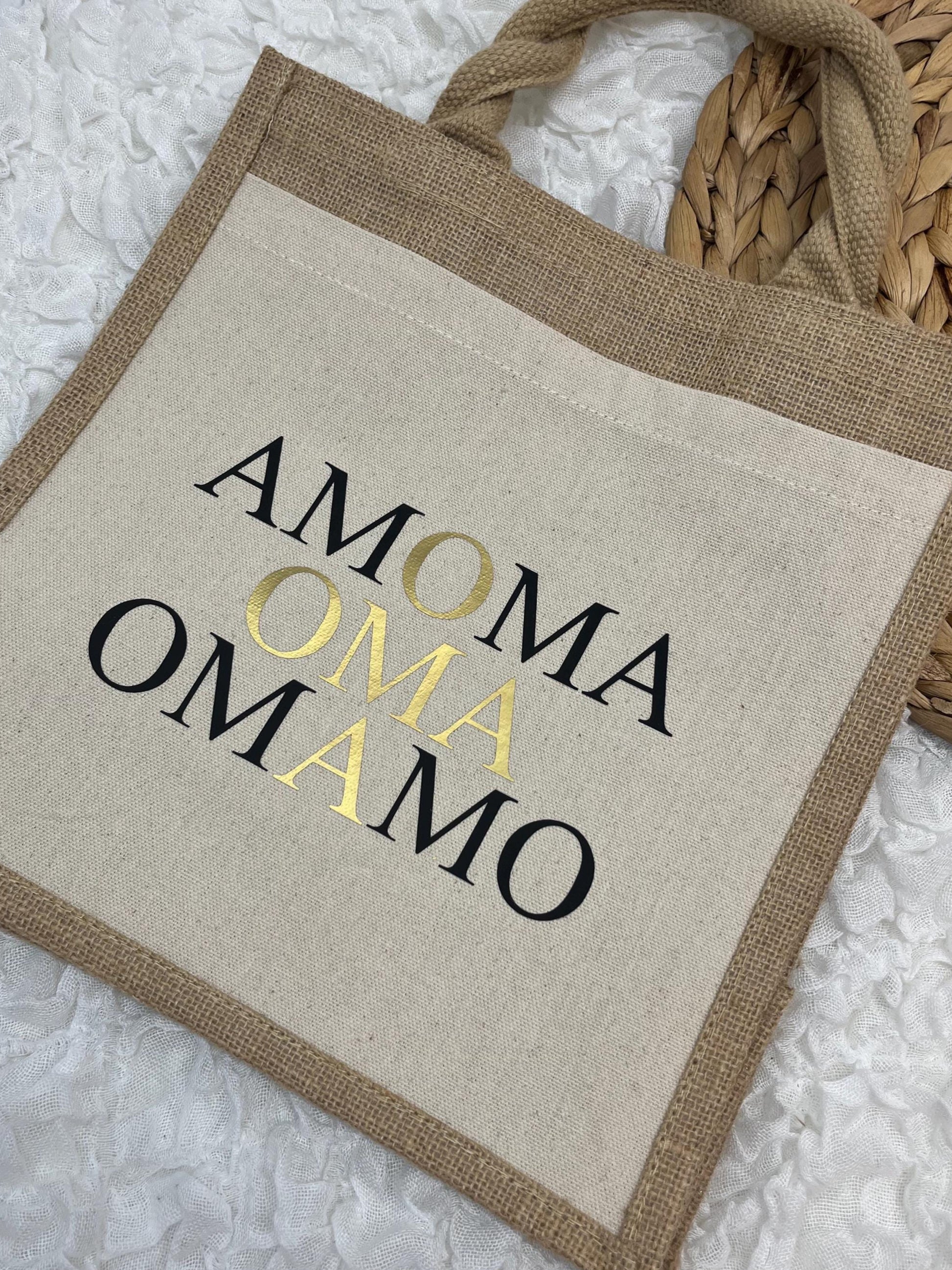 Einkaufstasche Oma - Oma Geschenk - Muttertag - Geschenk Muttertag - Valentinstag