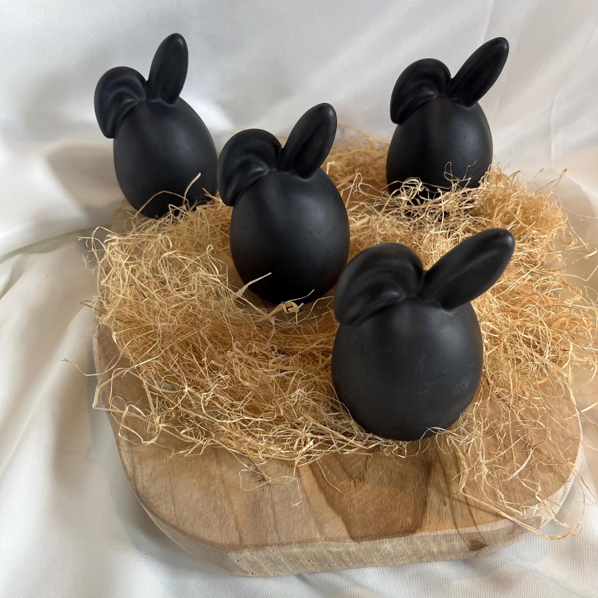 Osterei mit Hasenohren Osterdeko Geschenk Raysin Osterdeko Eierhase Ostergeschenk