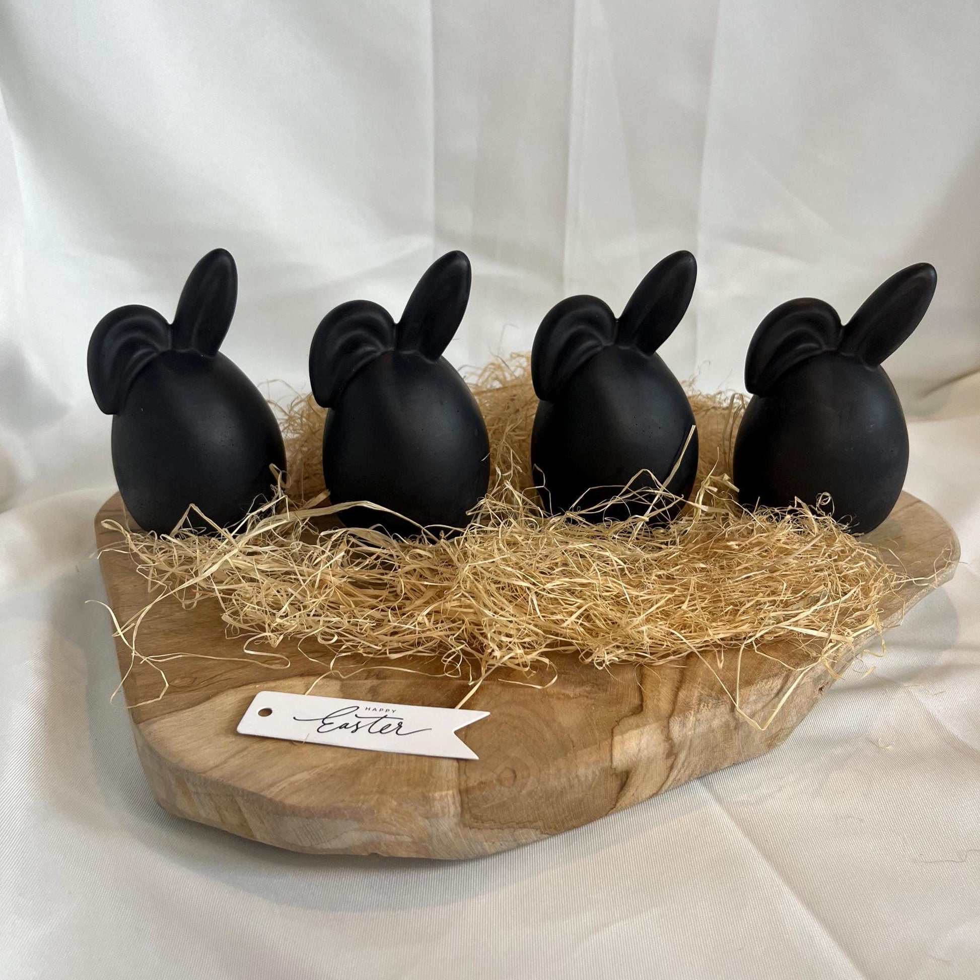 Osterei mit Hasenohren Osterdeko Geschenk Raysin Osterdeko Eierhase Ostergeschenk