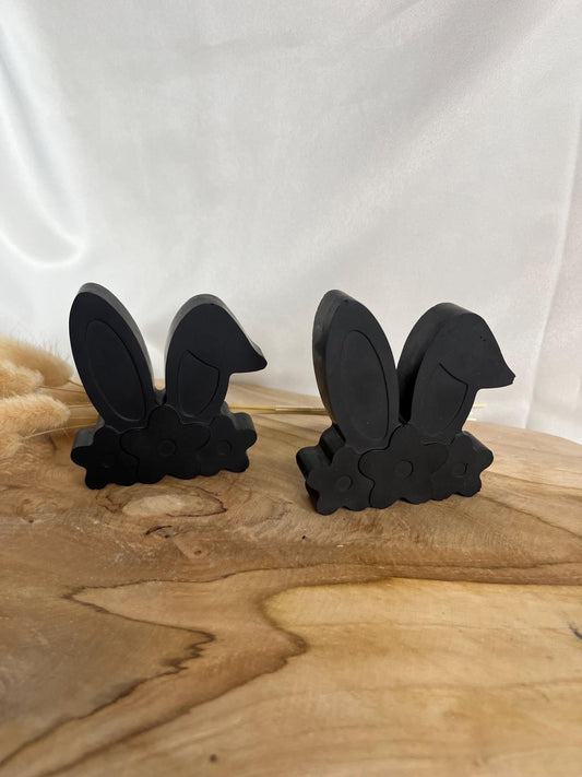 Osterhasenohren mit Blumenkranz Raysin Schwarz Hasenohren Osterdeko Geschenk Raysin Osterdeko Hase Ostergeschenk