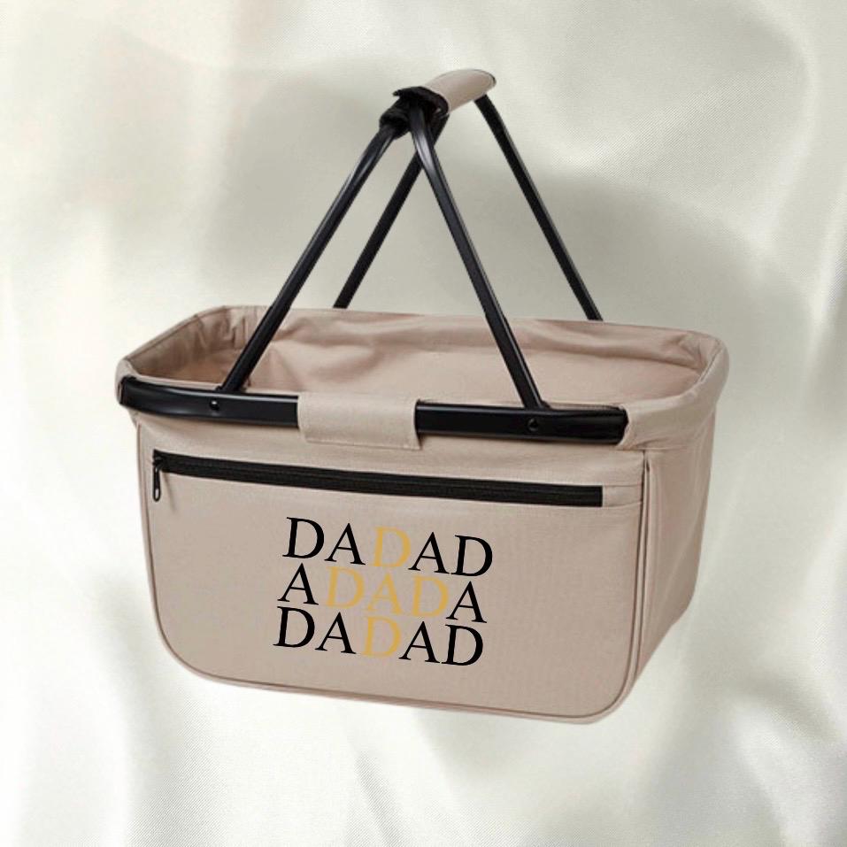 Geschenk für ihn Personalisierter Einkaufskorb Papa Dad Geschenk Vatertag Geschenkidee Papa Das perfekte Vatertagsgeschenk Geschenk Opa
