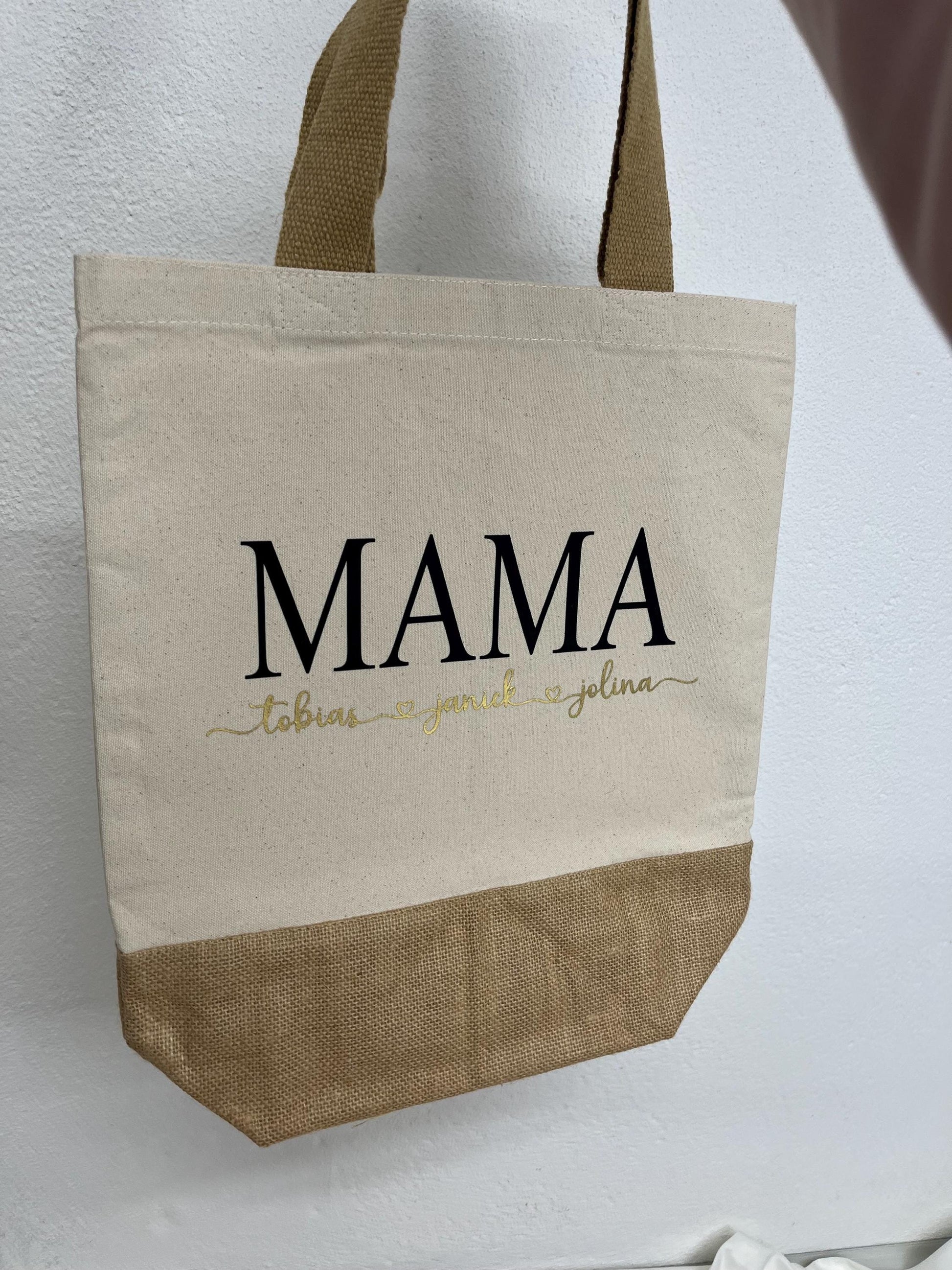 Mama Geschenk Muttertag Einkaufstasche Geschenk personalisiert Mama Mutter Geschenk für Sie Muttertagsgeschenk personalisiert Tasche für Mam