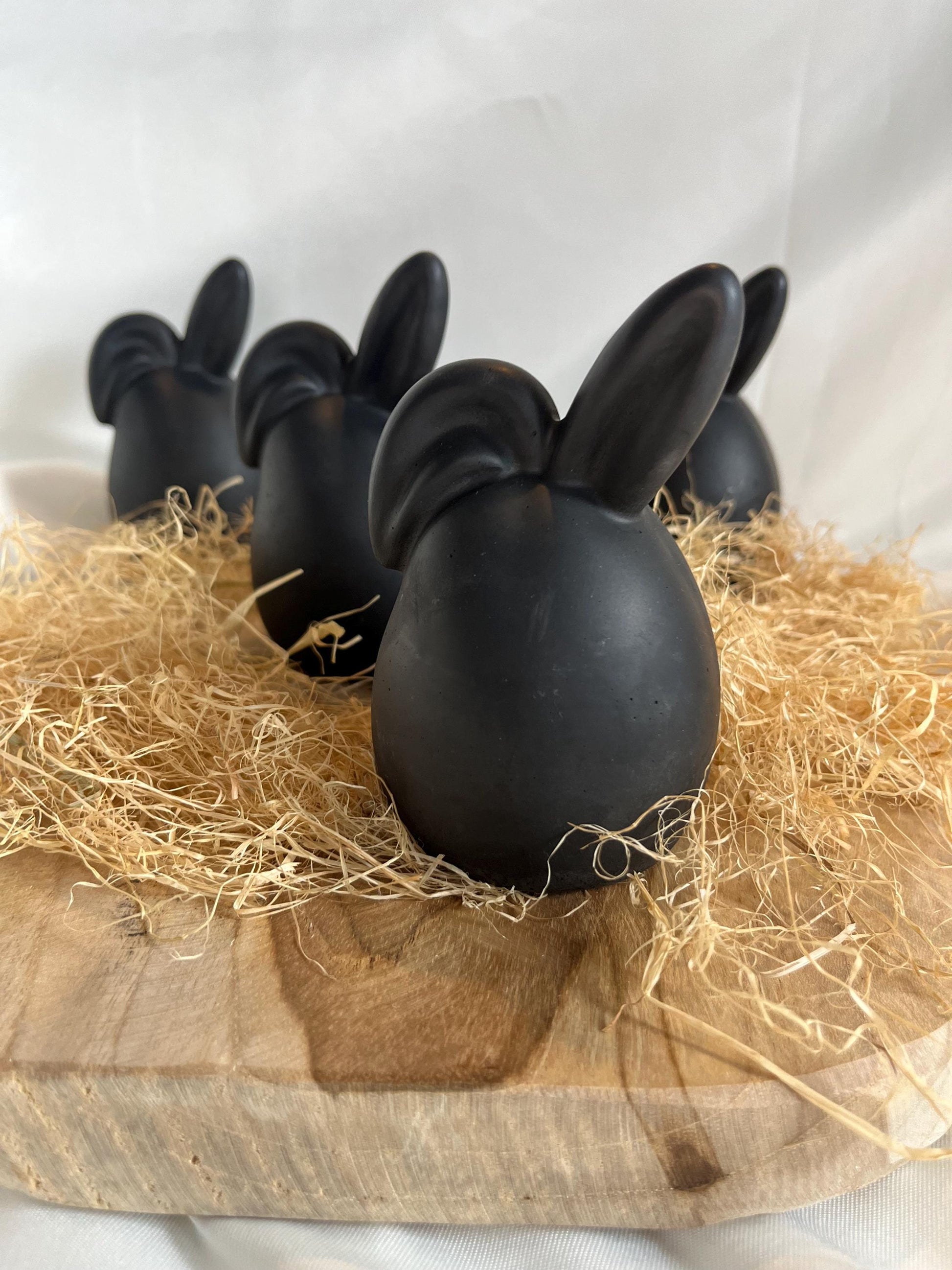 Osterei mit Hasenohren Osterdeko Geschenk Raysin Osterdeko Eierhase Ostergeschenk