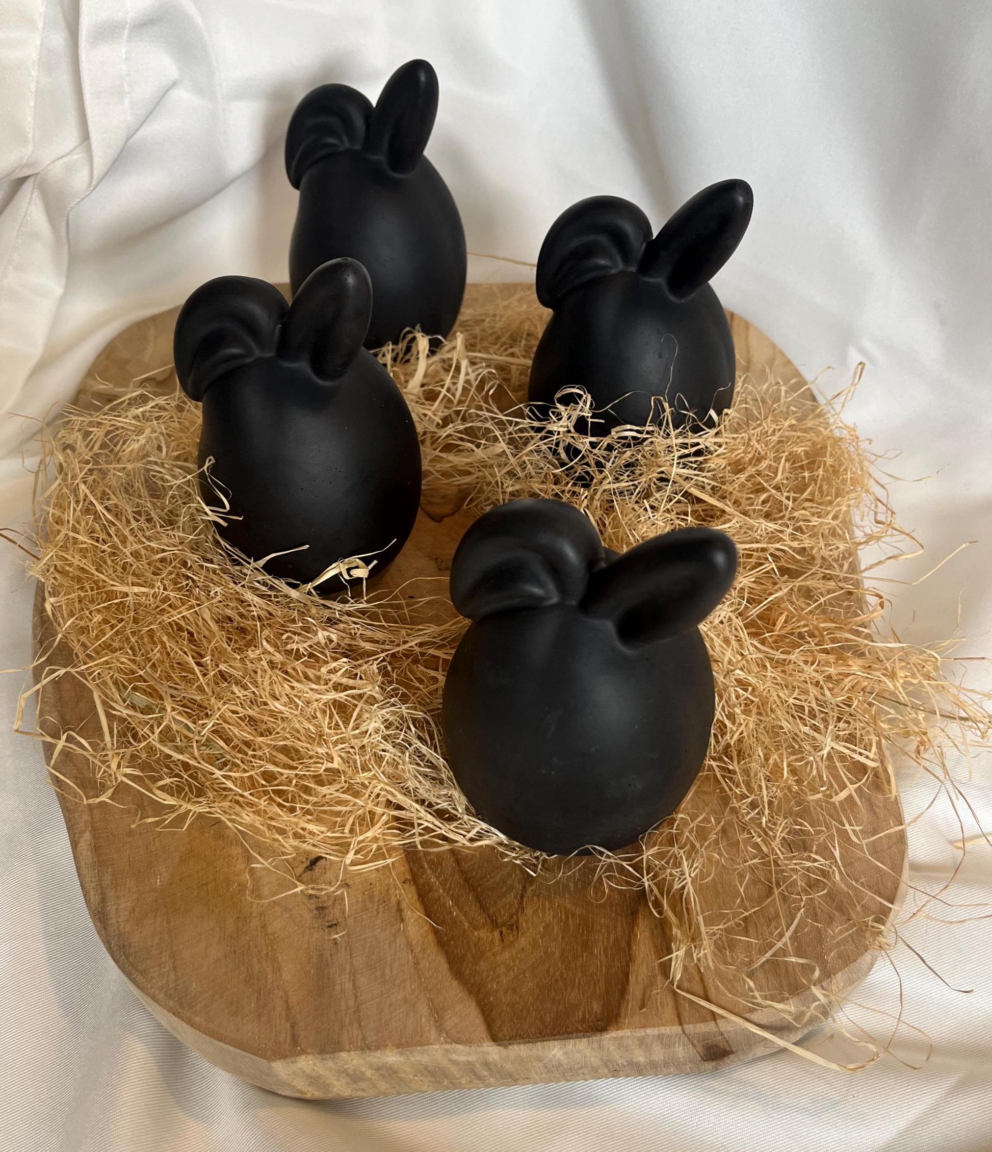 Osterei mit Hasenohren Osterdeko Geschenk Raysin Osterdeko Eierhase Ostergeschenk