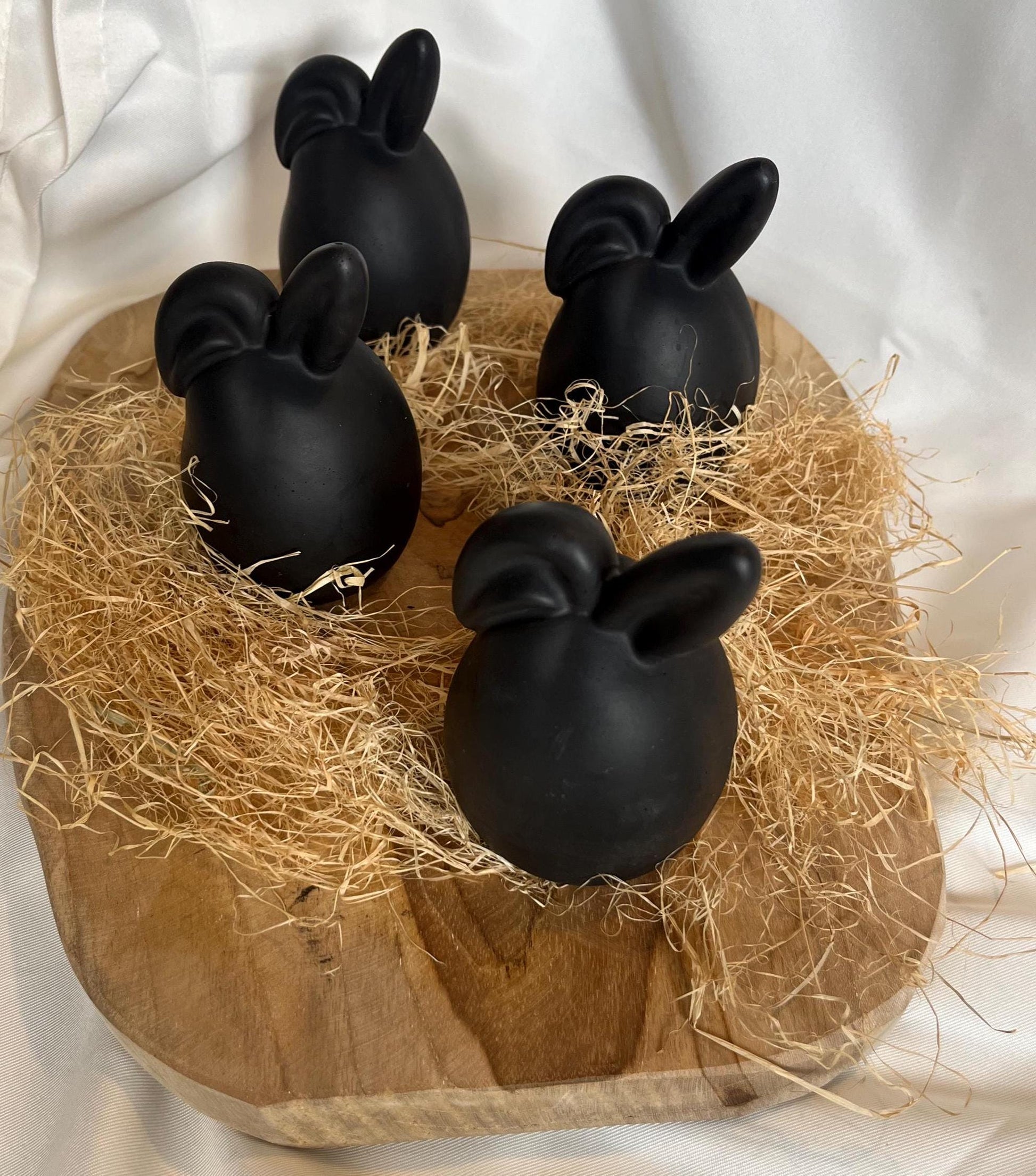 Osterei mit Hasenohren Osterdeko Geschenk Raysin Osterdeko Eierhase Ostergeschenk