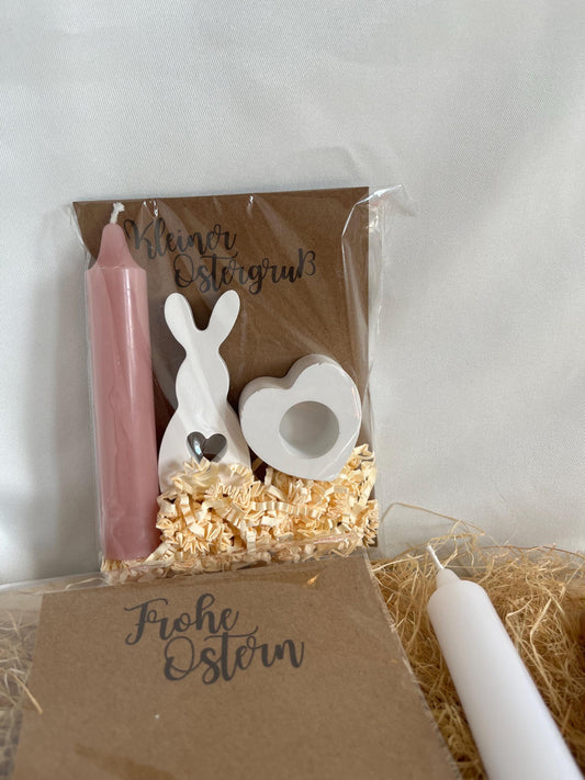 Ostergeschenk Set Hase Kerze Osterdeko Geschenk Raysin Osterdeko Ostergeschenk