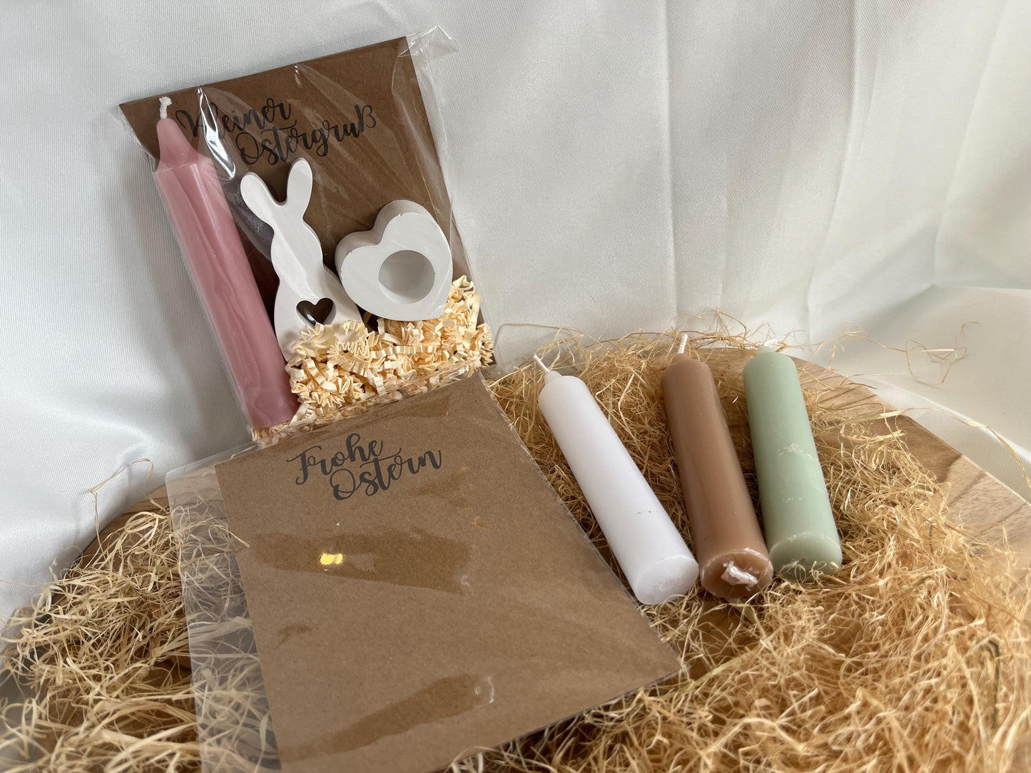 Ostergeschenk Set Hase Kerze Osterdeko Geschenk Raysin Osterdeko Ostergeschenk