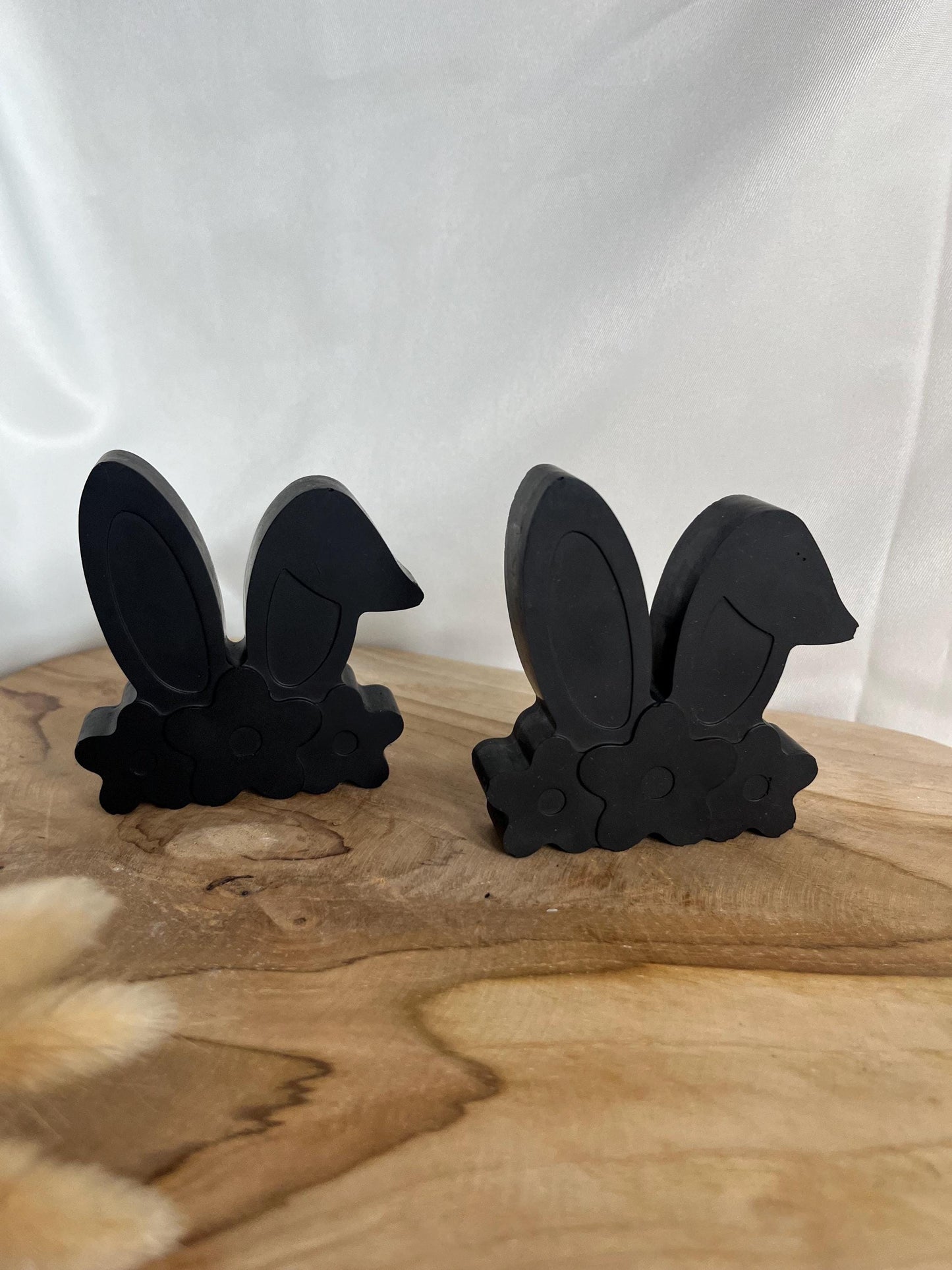 Osterhasenohren mit Blumenkranz Raysin Schwarz Hasenohren Osterdeko Geschenk Raysin Osterdeko Hase Ostergeschenk