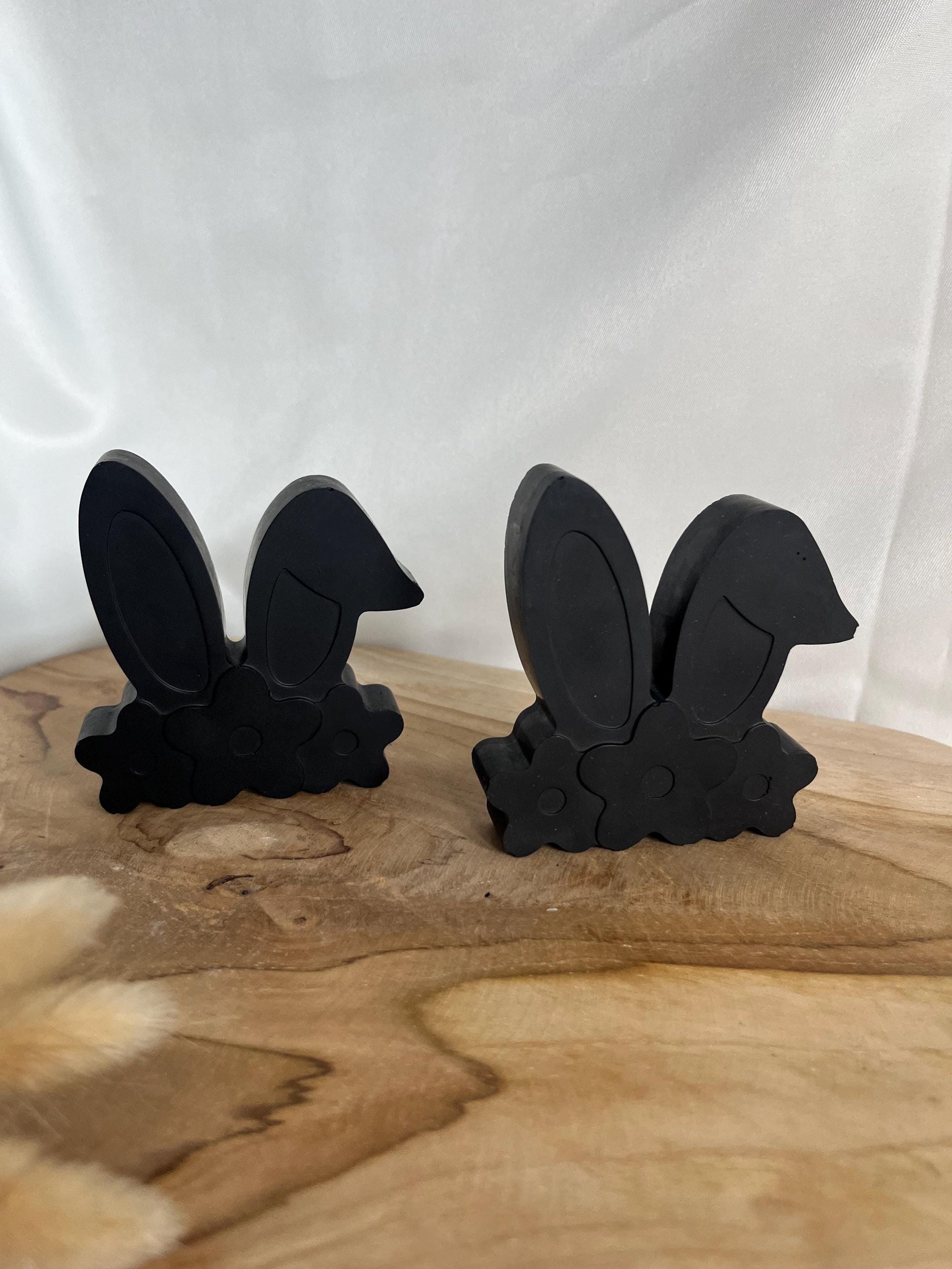 Osterhasenohren mit Blumenkranz Raysin Schwarz Hasenohren Osterdeko Geschenk Raysin Osterdeko Hase Ostergeschenk