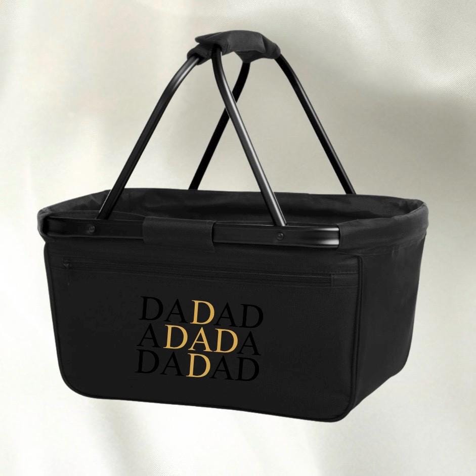Geschenk für ihn Personalisierter Einkaufskorb Papa Dad Geschenk Vatertag Geschenkidee Papa Das perfekte Vatertagsgeschenk Geschenk Opa
