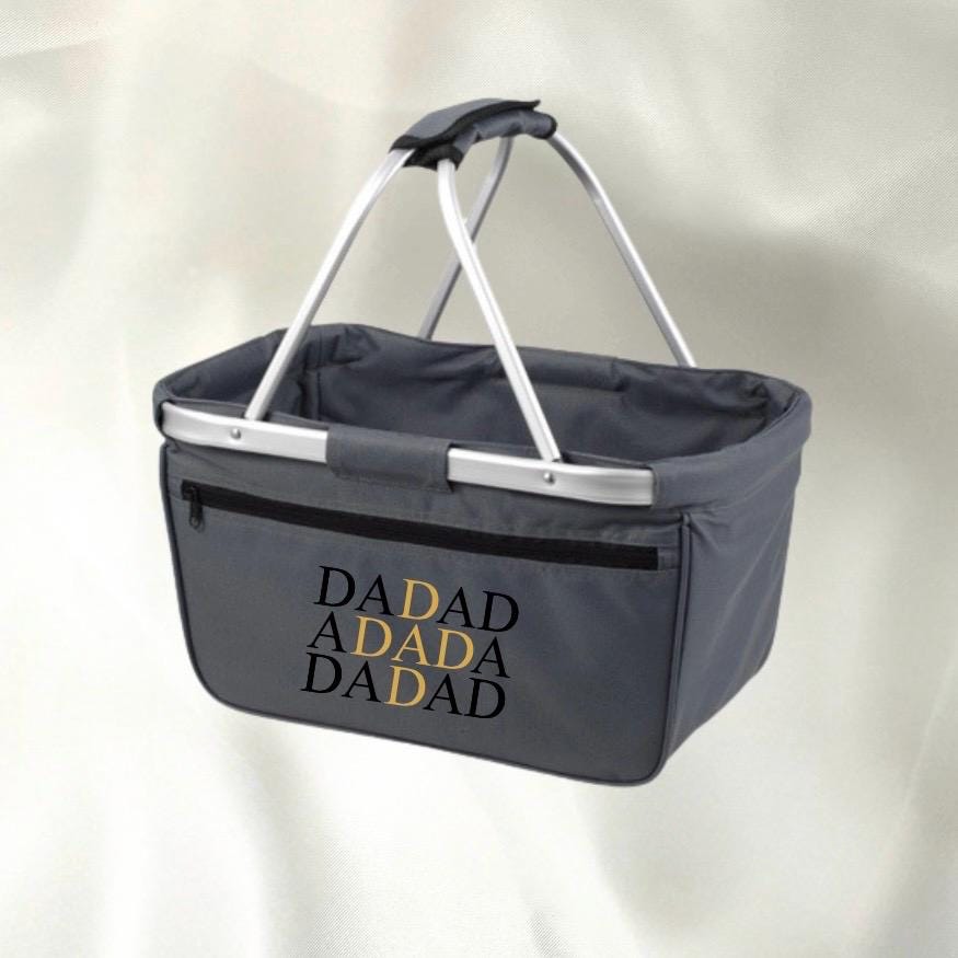 Geschenk für ihn Personalisierter Einkaufskorb Papa Dad Geschenk Vatertag Geschenkidee Papa Das perfekte Vatertagsgeschenk Geschenk Opa