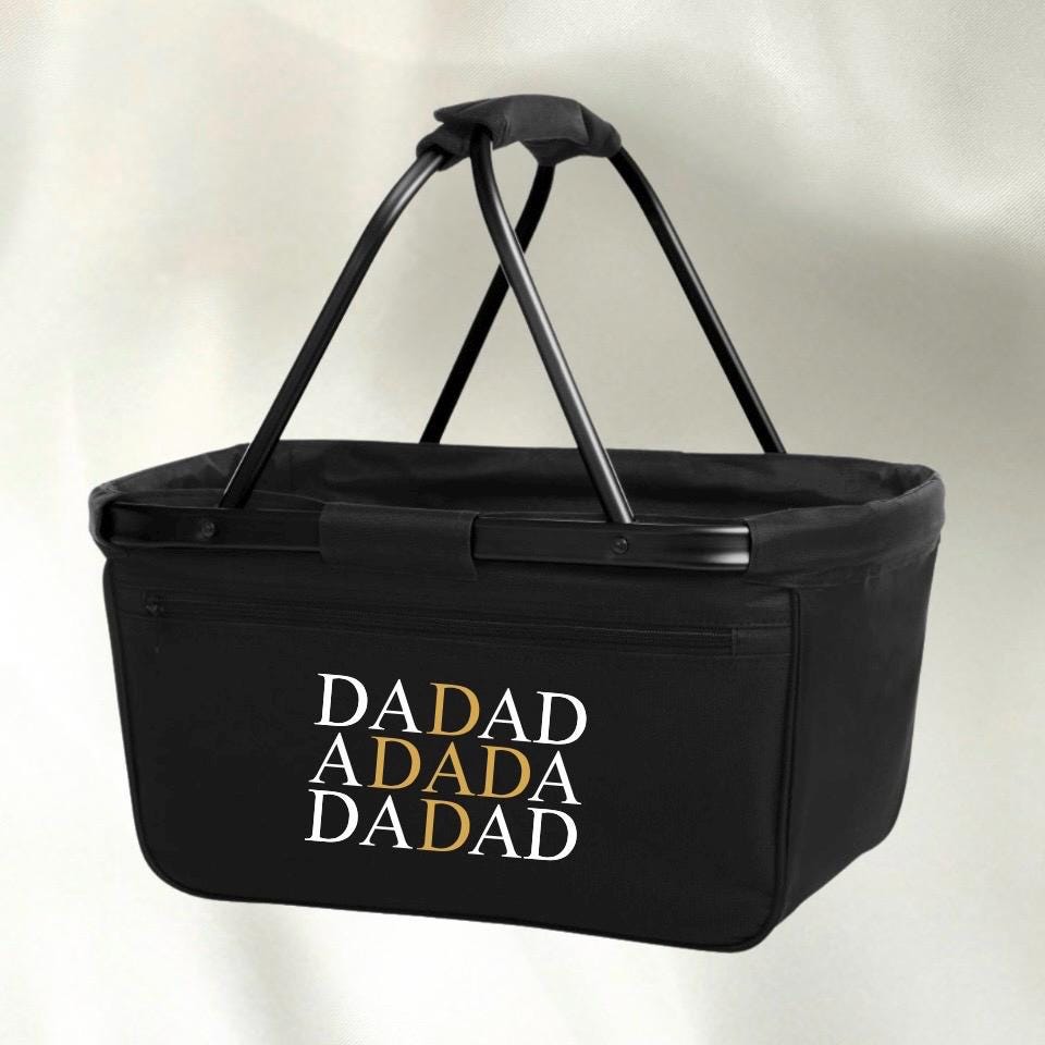 Geschenk für ihn Personalisierter Einkaufskorb Papa Dad Geschenk Vatertag Geschenkidee Papa Das perfekte Vatertagsgeschenk Geschenk Opa
