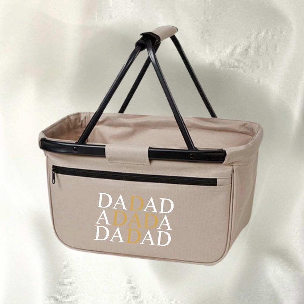 Geschenk für ihn Personalisierter Einkaufskorb Papa Dad Geschenk Vatertag Geschenkidee Papa Das perfekte Vatertagsgeschenk Geschenk Opa