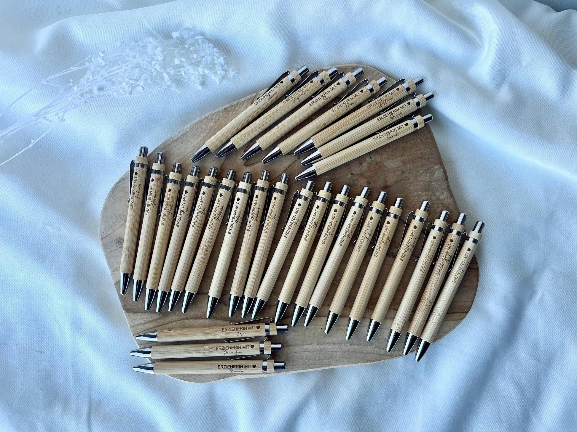 Kugelschreiber personalisiert für sie Geschenk für Erzieher Geschenk für Lehrer Geschenk personalisiert Dankeschön Lehrer mit Herz Erzieher