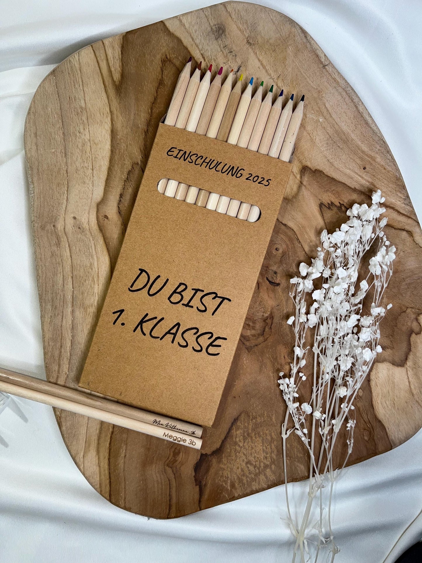 Einschulung Mädchen Geschenk Einschulung Junge Geschenk Stifte personalisiert Buntstifte Namen 1. Klasse Geschenk Einschulungsgeschenk