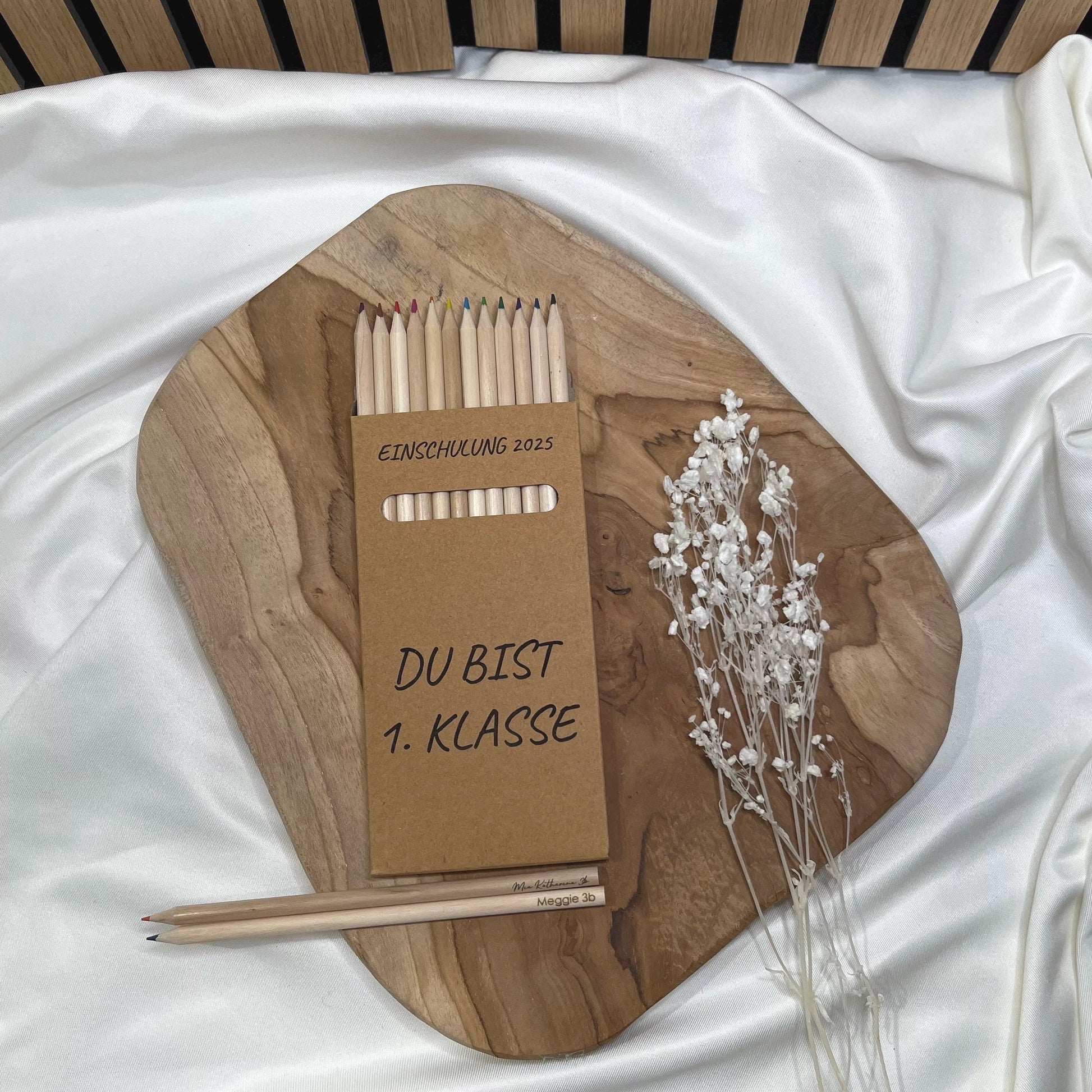 Einschulung Mädchen Geschenk Einschulung Junge Geschenk Stifte personalisiert Buntstifte Namen 1. Klasse Geschenk Einschulungsgeschenk