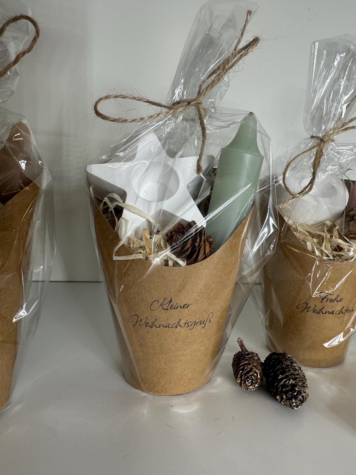Weihnachtsset in der Tüte – liebevolles Mini-Geschenk für die Adventszeit | Wichtelgeschenk | Weihnachten to go
