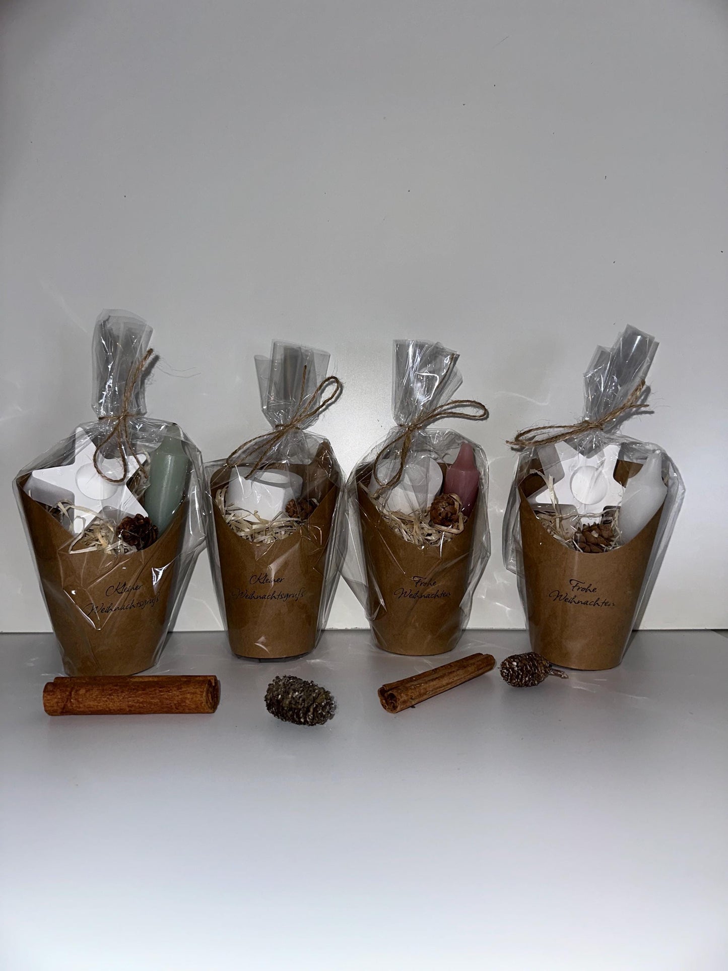 Weihnachtsset in der Tüte – liebevolles Mini-Geschenk für die Adventszeit | Wichtelgeschenk | Weihnachten to go