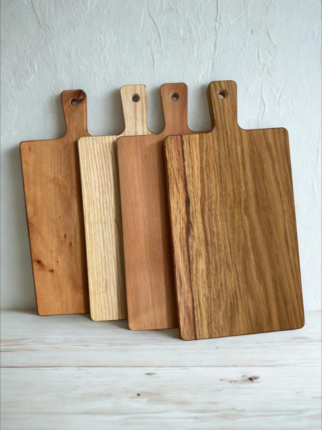 Servierbrett zum Verschenken Küchenbrett aus Eiche, Buche, Erle, Esche oder Douglasie Hochzeitsgeschenk Einzugsgeschenk Geschenk Einzug