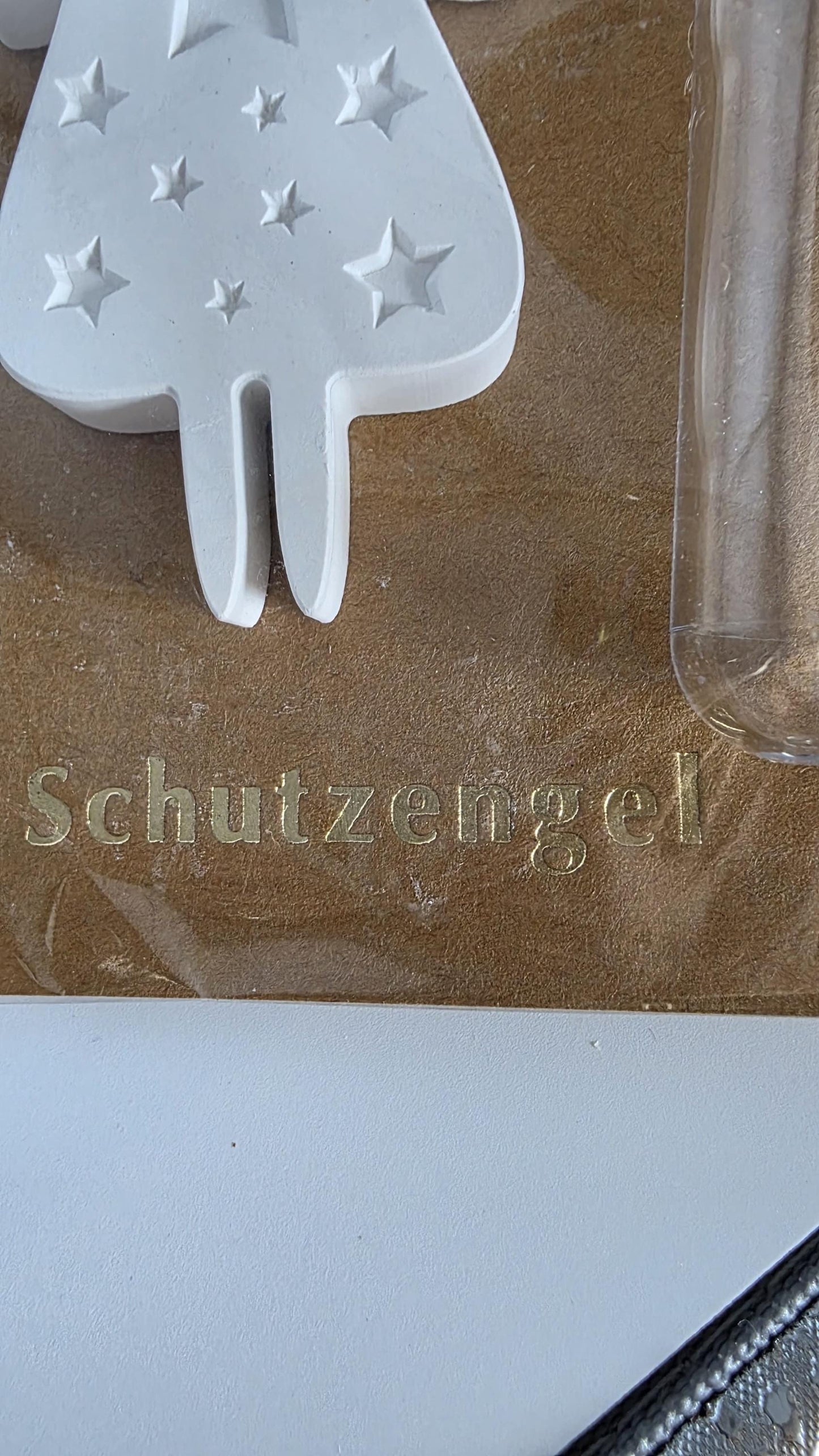 Geldgeschenk Weihnachten in der Tüte mit Schutzengel Weihnachten to go Wichtelgeschenk & Mini-Weihnachtsgeschenk Kleines Weihnachtsgeschenk