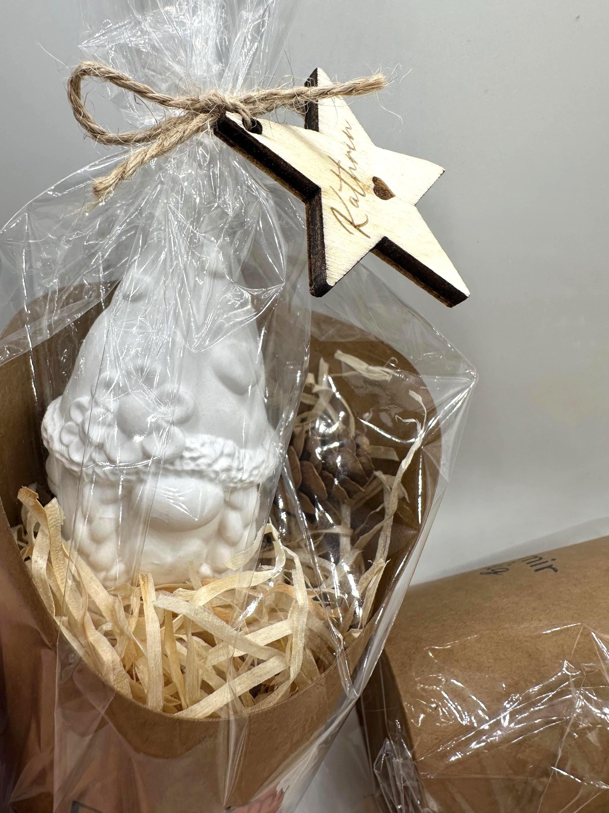 Wichtelgeschenk Kollegen Weihnachtsgeschenk personalisiert Geschenk Mitarbeiter Wichtel Figur Deko Holz Kleine Weihnachtsgeschenke