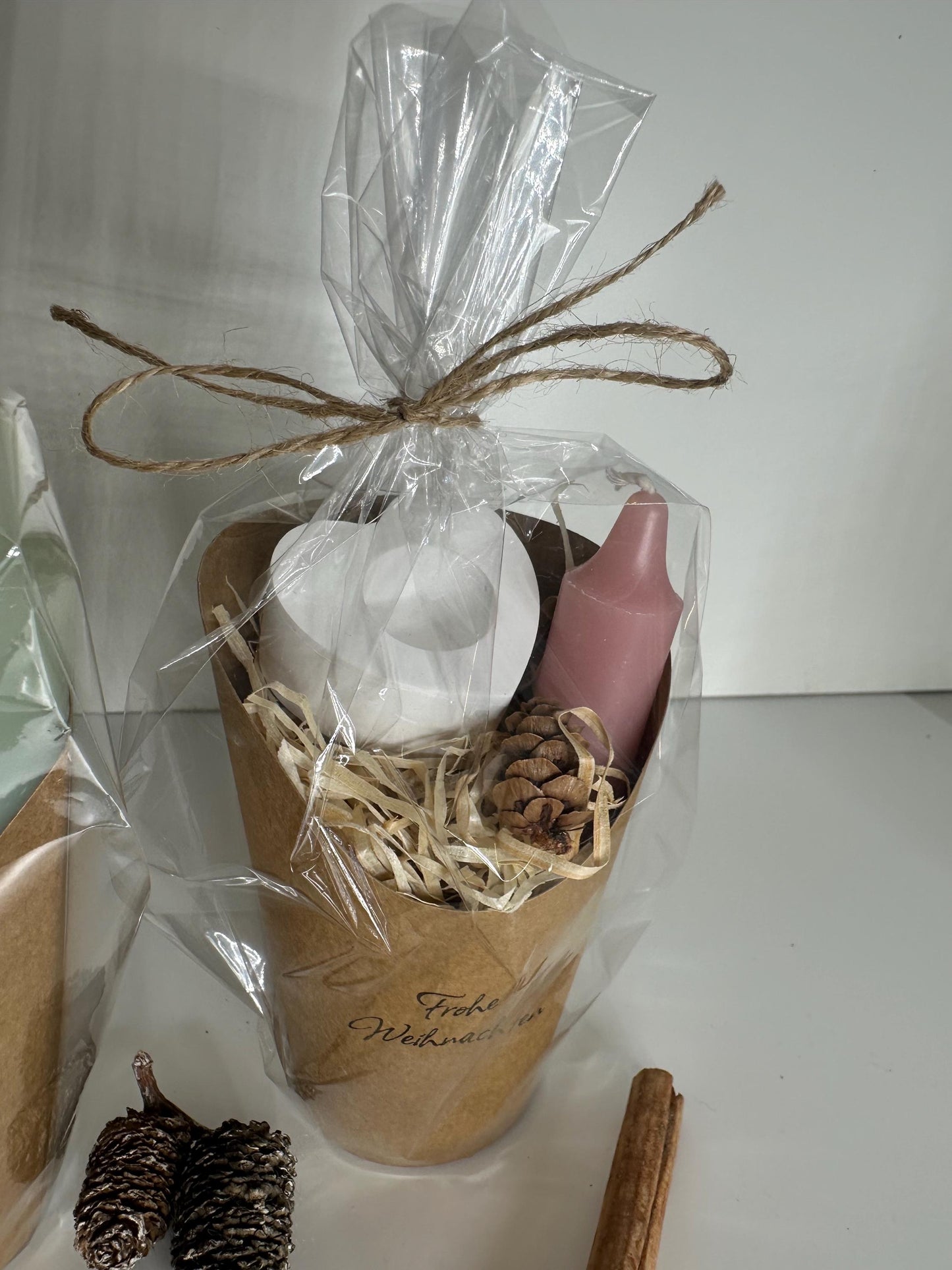 Weihnachtsset in der Tüte – liebevolles Mini-Geschenk für die Adventszeit | Wichtelgeschenk | Weihnachten to go