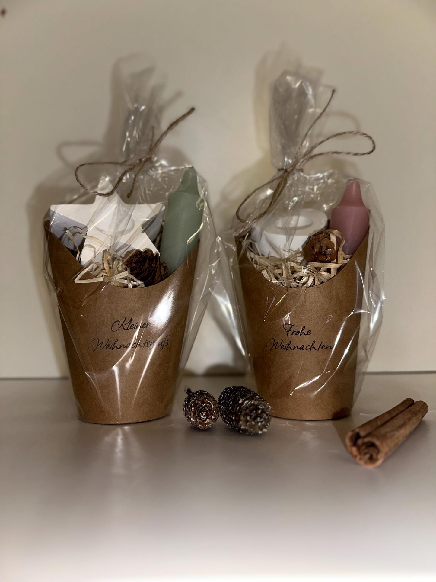 Weihnachtsset in der Tüte – liebevolles Mini-Geschenk für die Adventszeit | Wichtelgeschenk | Weihnachten to go