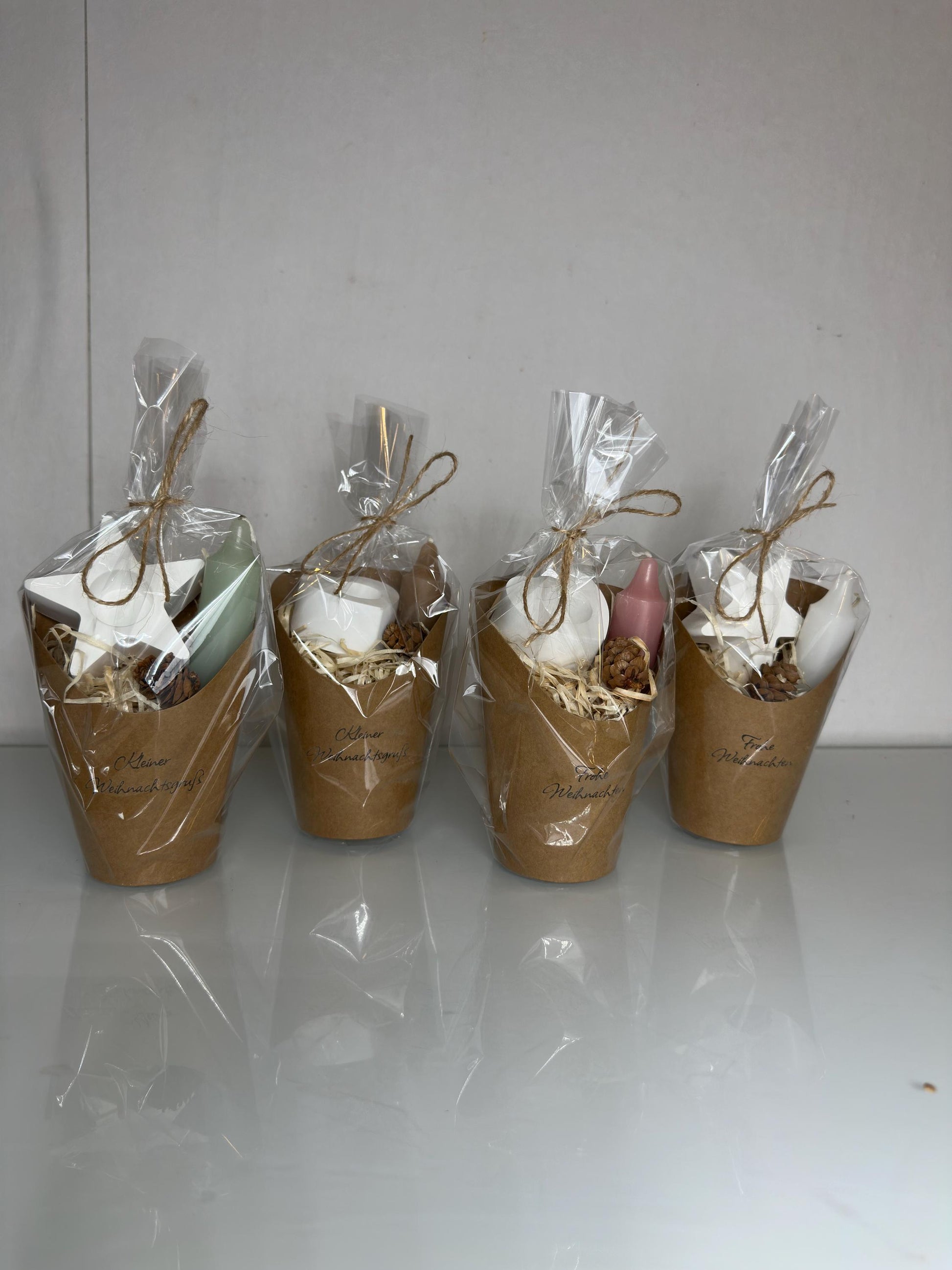 Weihnachtsset in der Tüte – liebevolles Mini-Geschenk für die Adventszeit | Wichtelgeschenk | Weihnachten to go