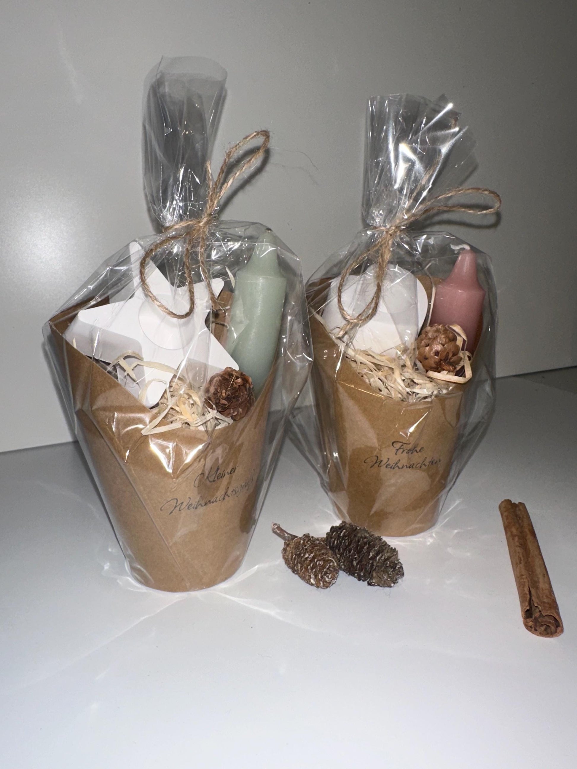 Weihnachtsset in der Tüte – liebevolles Mini-Geschenk für die Adventszeit | Wichtelgeschenk | Weihnachten to go
