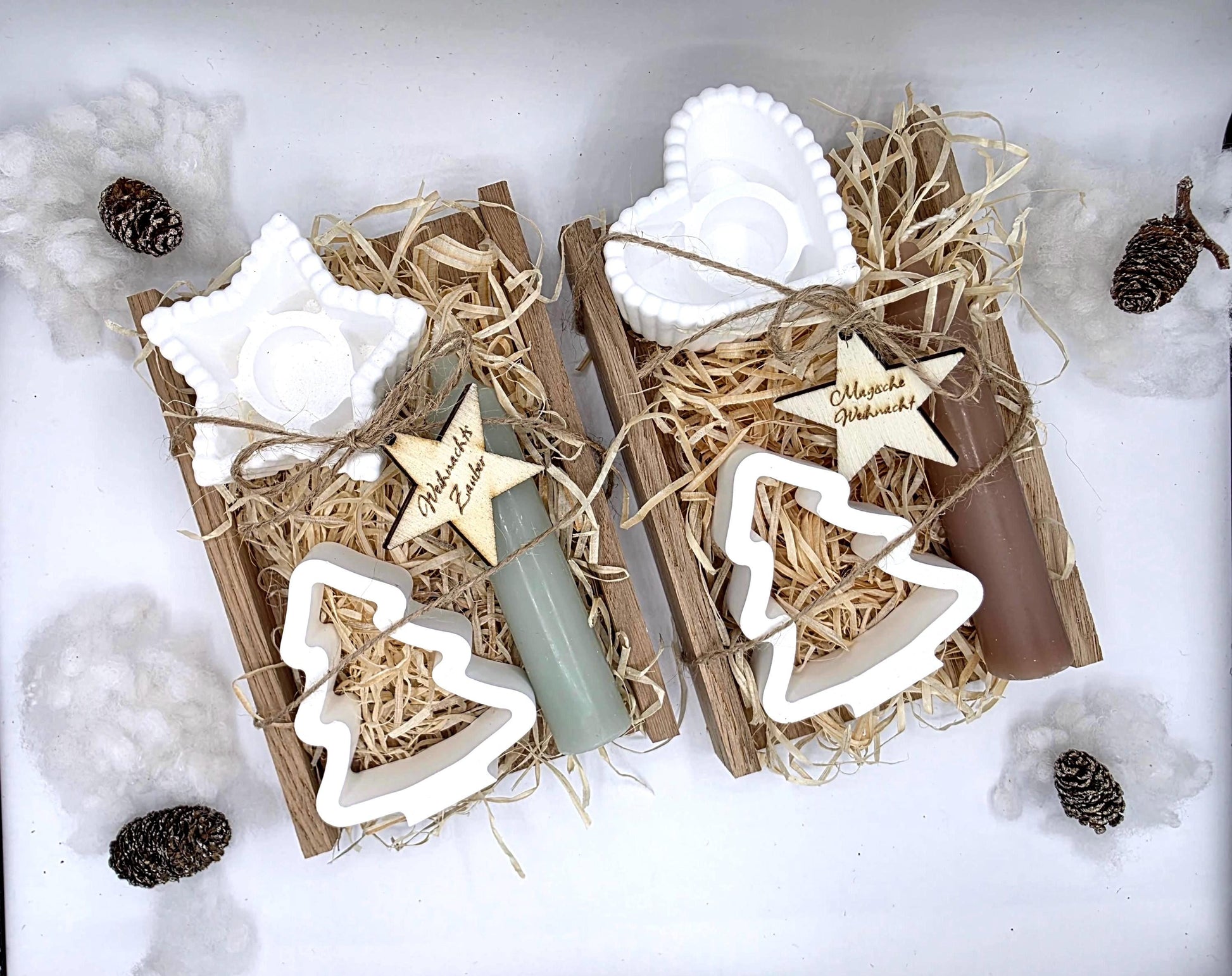 Kleines Weihnachtsgeschenk - Weihnachten to go - Geschenk für Mitarbeiter:innen Kollegen - Wichtelgeschenk - Adventskalender Füllung