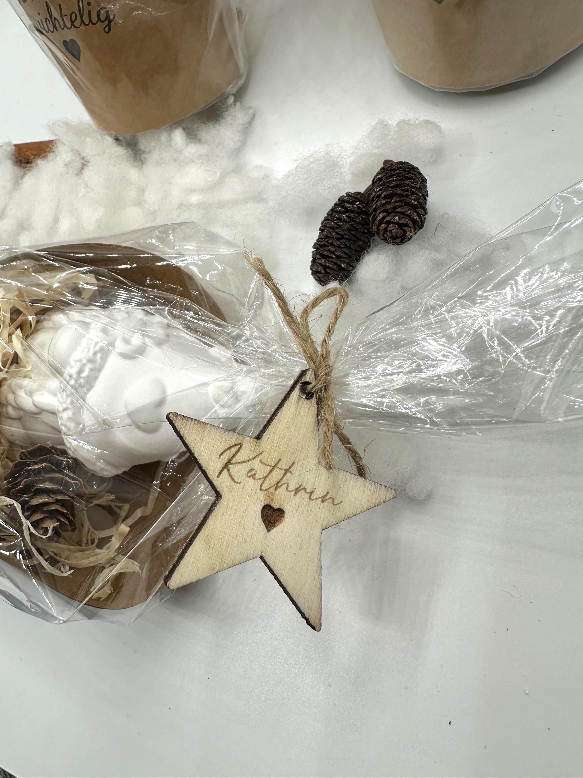 Wichtelgeschenk Kollegen Weihnachtsgeschenk personalisiert Geschenk Mitarbeiter Wichtel Figur Deko Holz Kleine Weihnachtsgeschenke