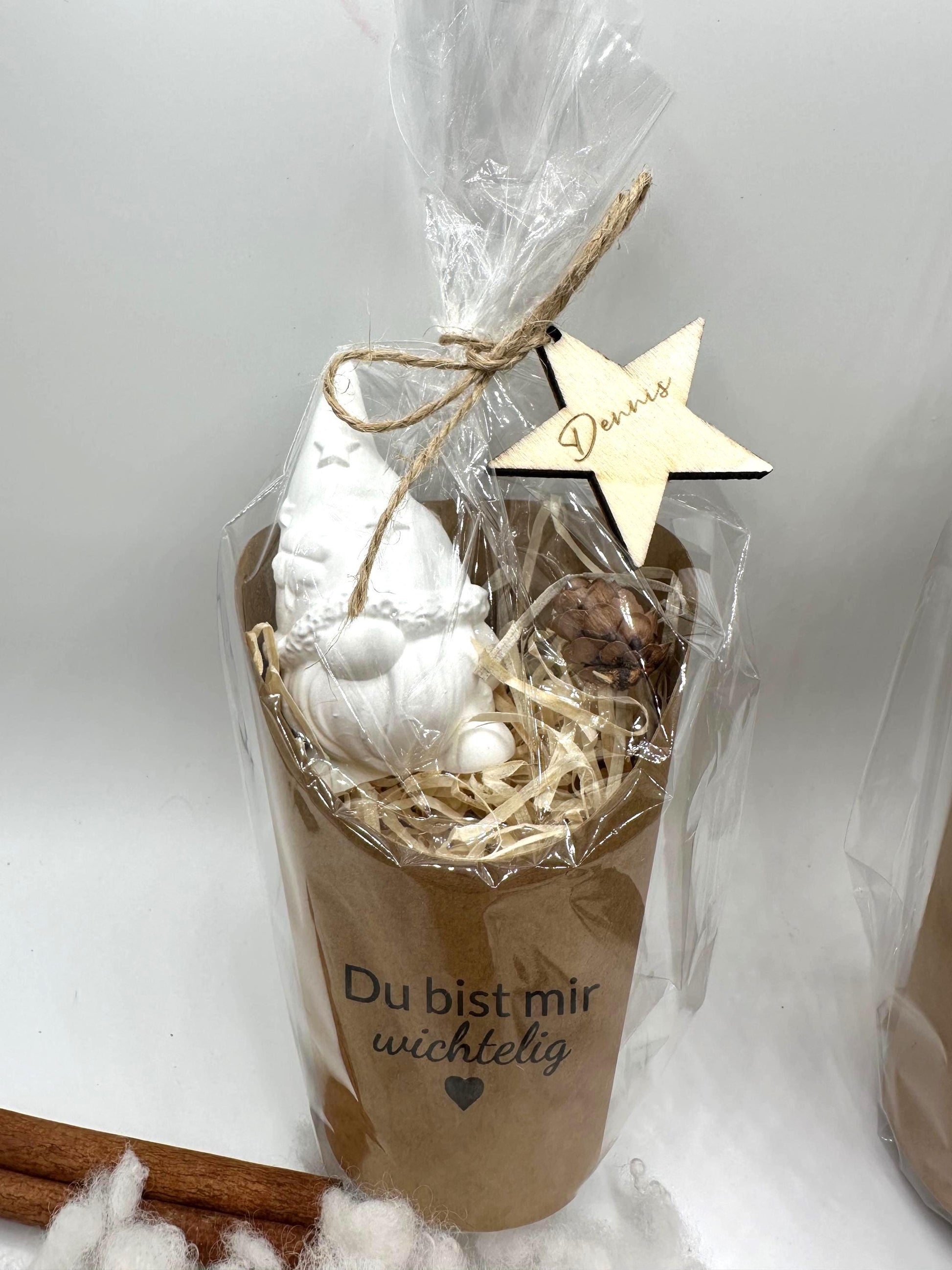 Wichtelgeschenk Kollegen Weihnachtsgeschenk personalisiert Geschenk Mitarbeiter Wichtel Figur Deko Holz Kleine Weihnachtsgeschenke