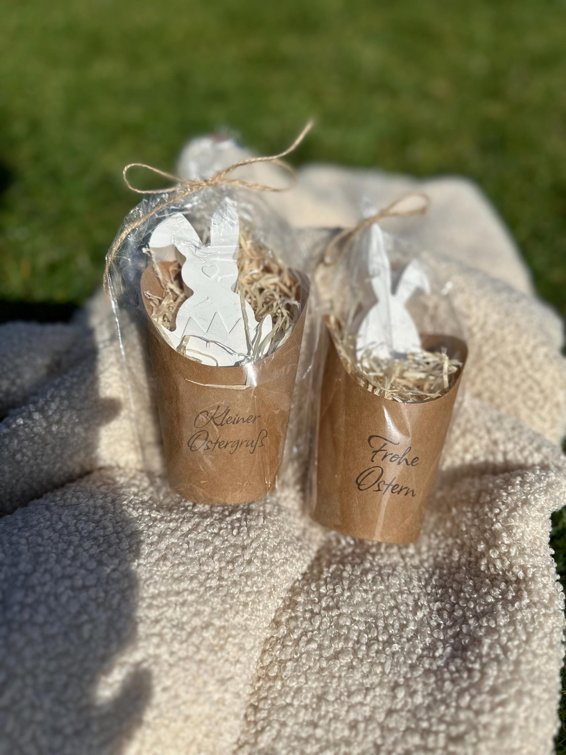 Osterüberraschung Geschenkset – Ostergeschenk & Mitbringsel für Kollegen, Lehrer, Erzieher, Kleine Osterideen