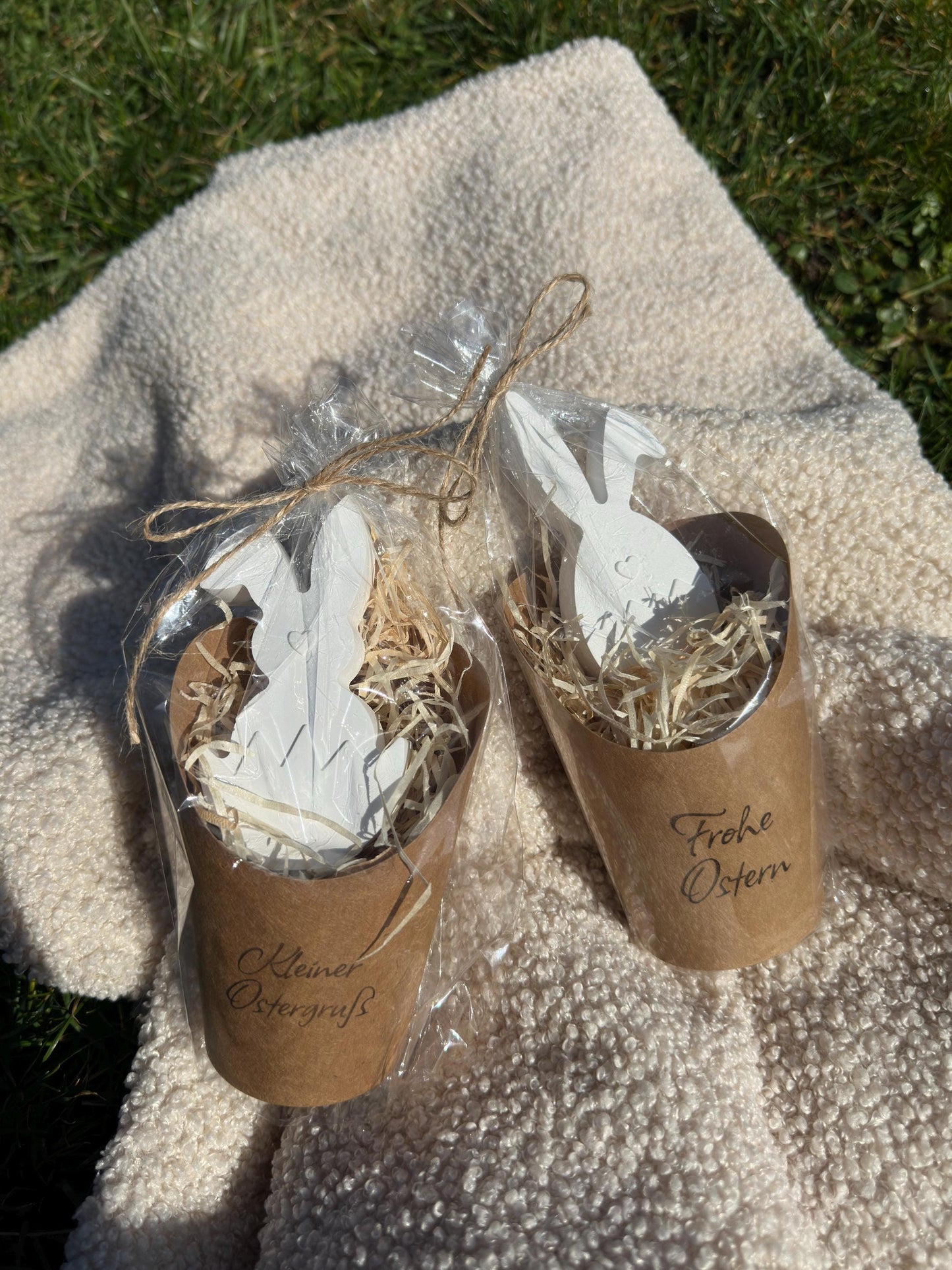 Osterüberraschung Geschenkset – Ostergeschenk & Mitbringsel für Kollegen, Lehrer, Erzieher, Kleine Osterideen